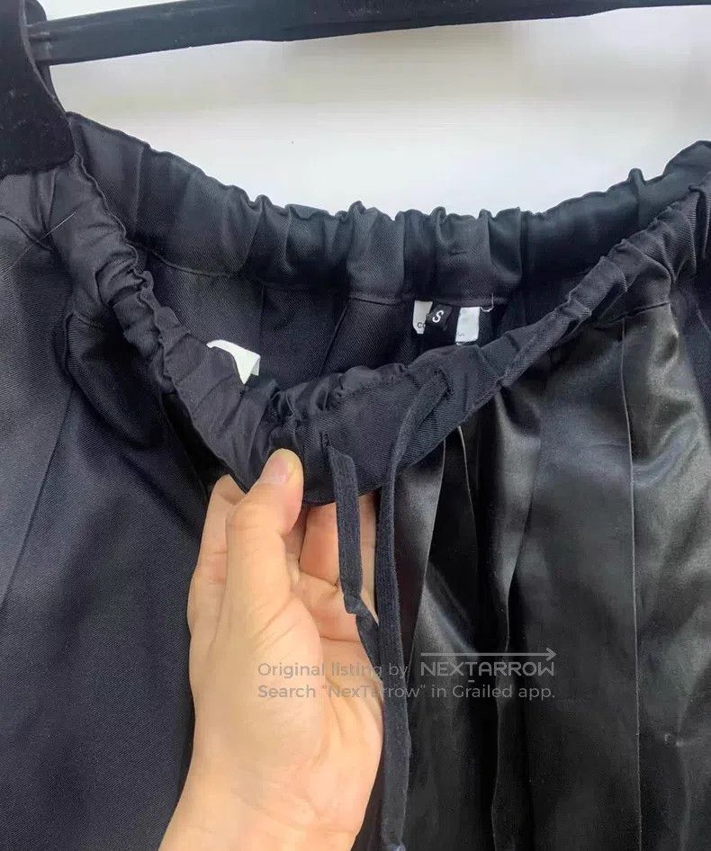 Comme des Garcons Comme Des Garcons size S Satin Pleated Skirt Size 23" - 7 Thumbnail