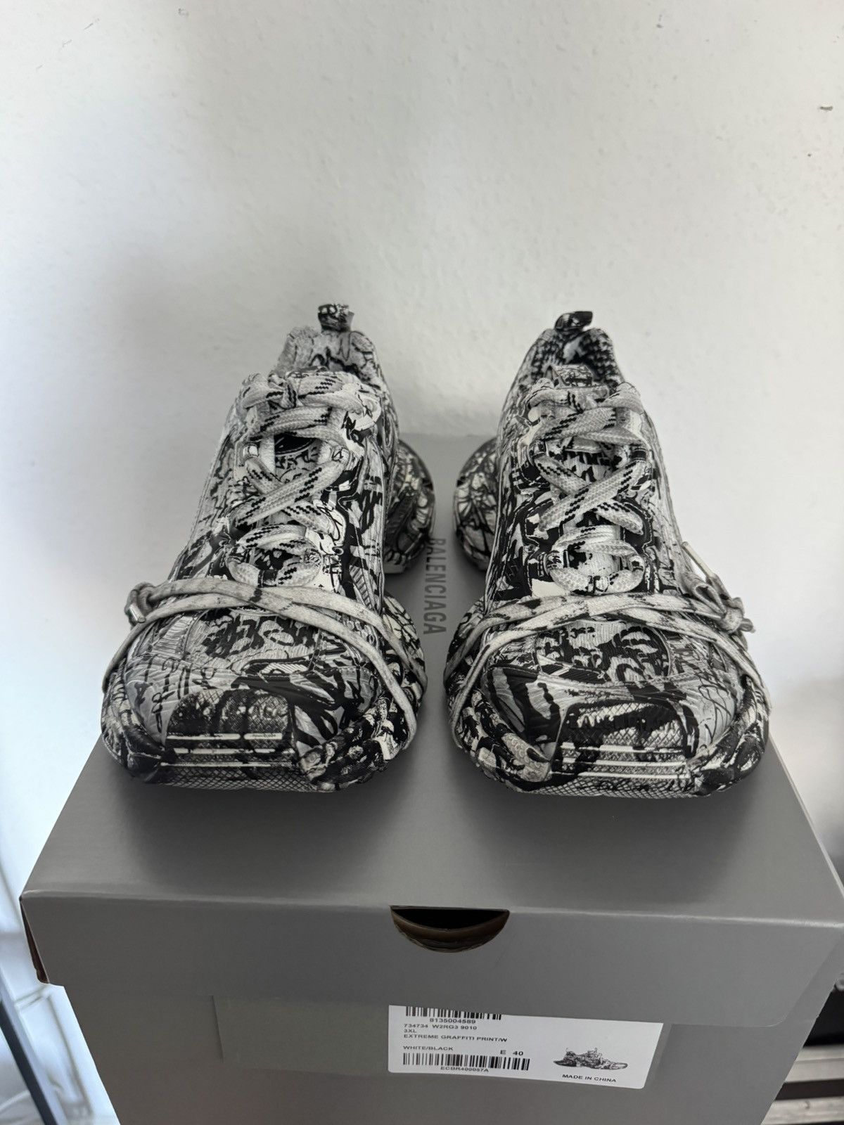 Balenciaga Balenciaga 3XL extreme graffiti Size US 7 / EU 40 - 3 Thumbnail