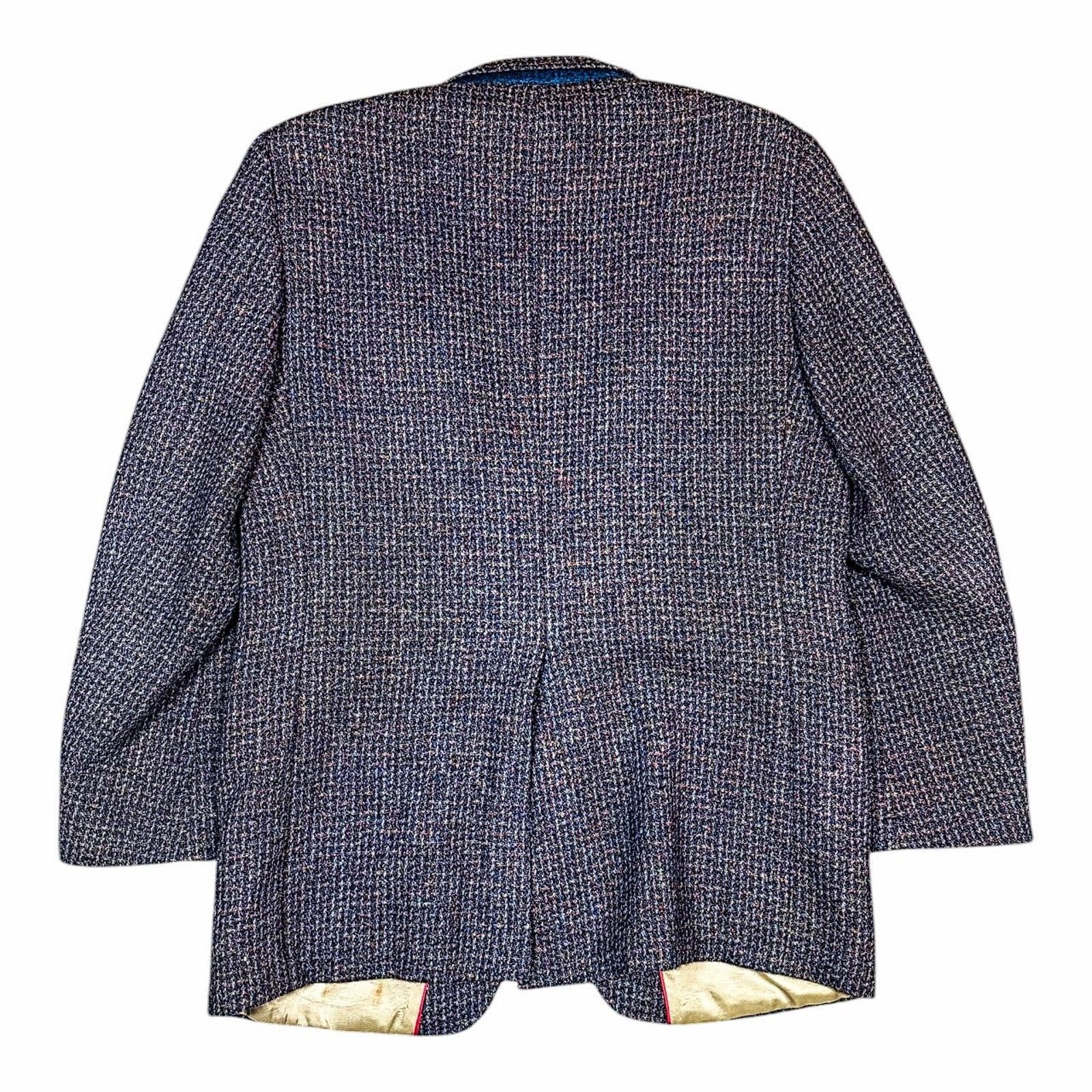 Harris Tweed Heironimus Harris Tweed Blazer 42R Wool Sport Coat Vintage Size 42R - 4 Thumbnail