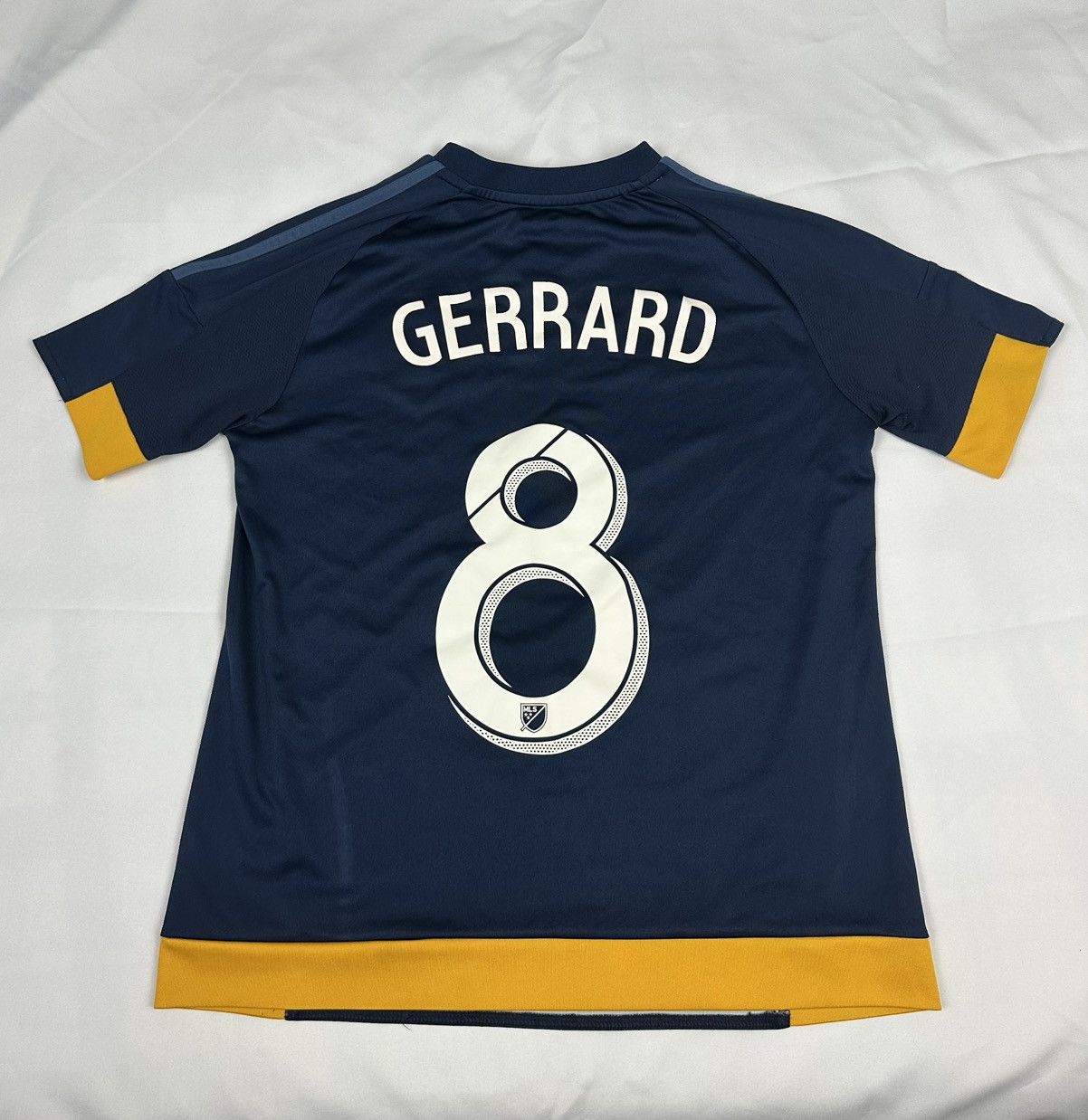 Adidas Adidas LOS ANGELES GALAXY AWAY FOOTBALL 2014 JERSEY 164cm+ Size US XS / EU 42 / 0 - 4 Thumbnail