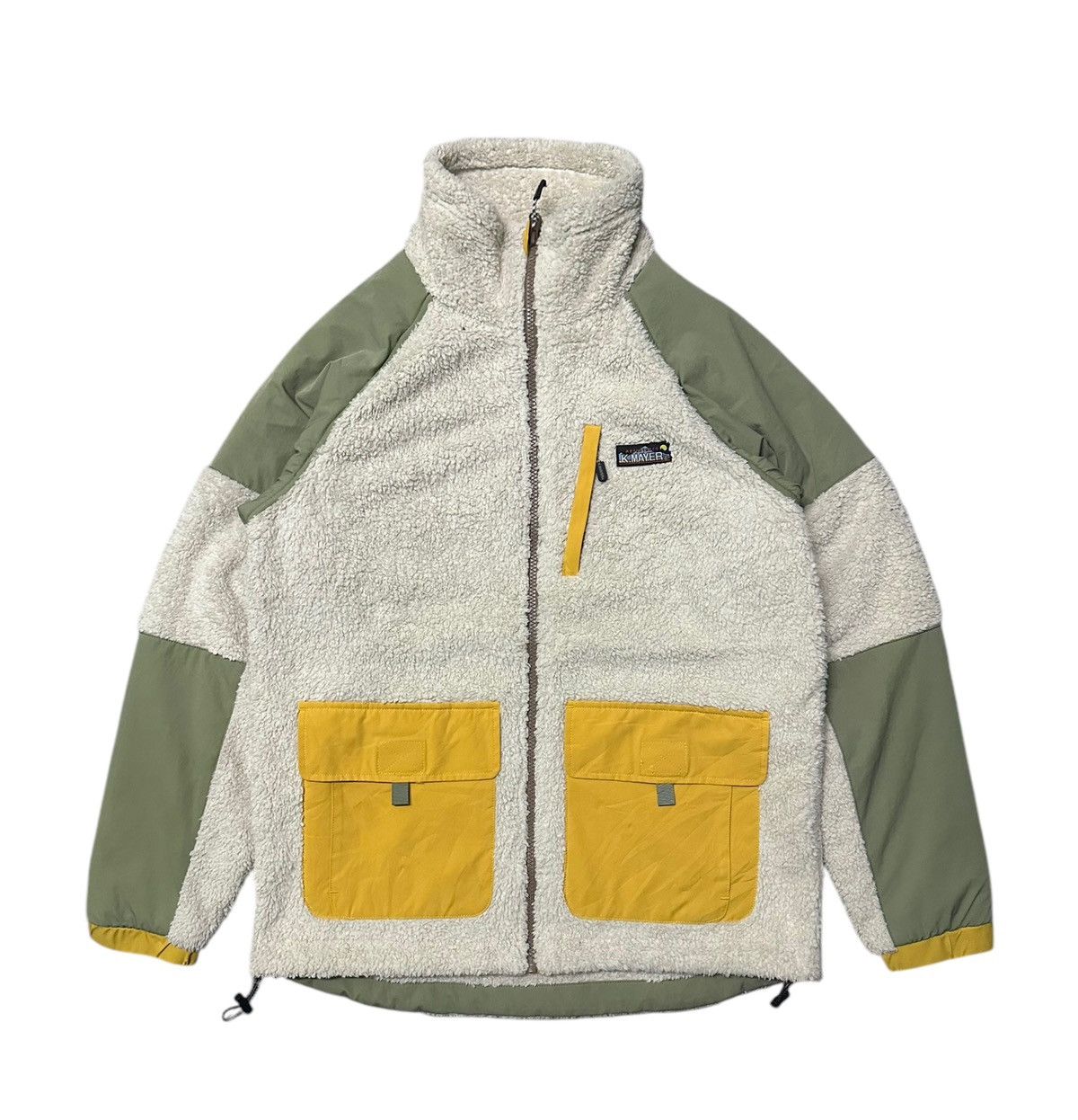 Japanese Brand Kriff mayer fleece outdoor jacket Size US L / EU 52-54 / 3 - 1 Thumbnail
