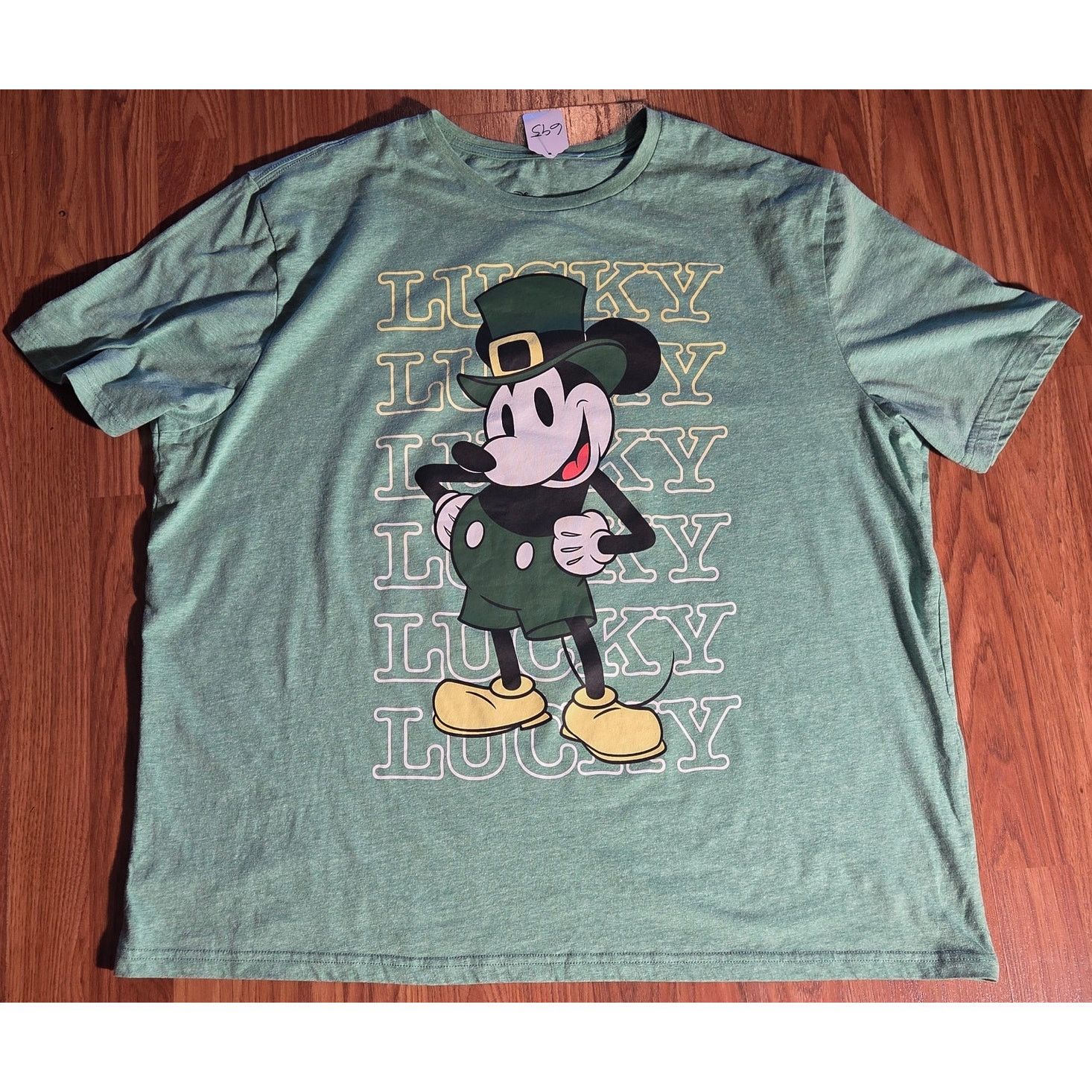 Disney Disney Mickey Mouse St. Patrick's Day Tee - 2XL Size US XXL / EU 58 / 5 - 7 Thumbnail