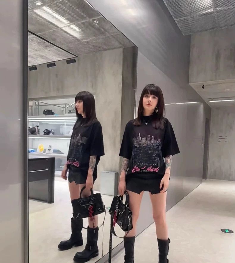 Balenciaga Balenciaga Los angeles angels City Short Sleeve T-shirt Size US XXL / EU 58 / 5 - 9 Thumbnail