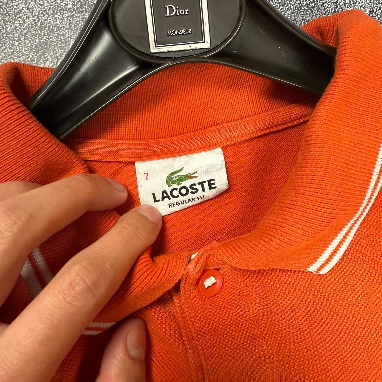 Lacoste Vintage Lacoste Luxury Streetwear Polo Tee Size 7 Big Logo Size US L / EU 52-54 / 3 - 5 Thumbnail