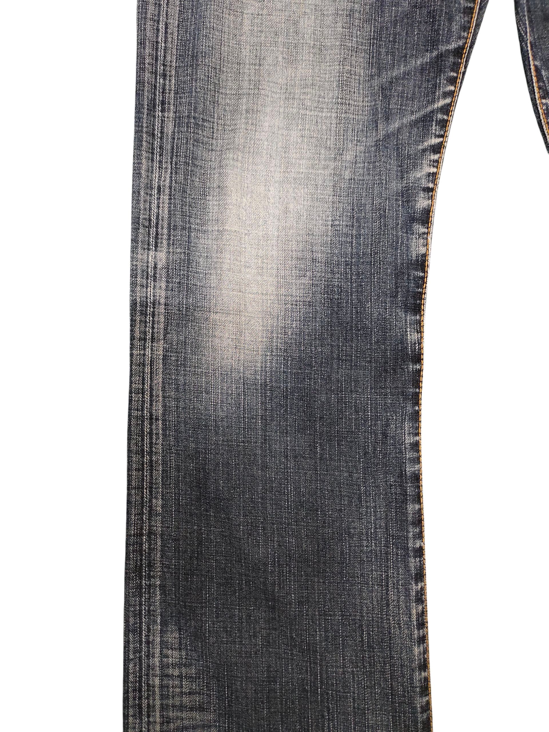 Comme des Garcons × Undercover Vintage Edwin 503 Regular Clawmark Distress Denim Jeans Size US 32 / EU 48 - 4 Thumbnail