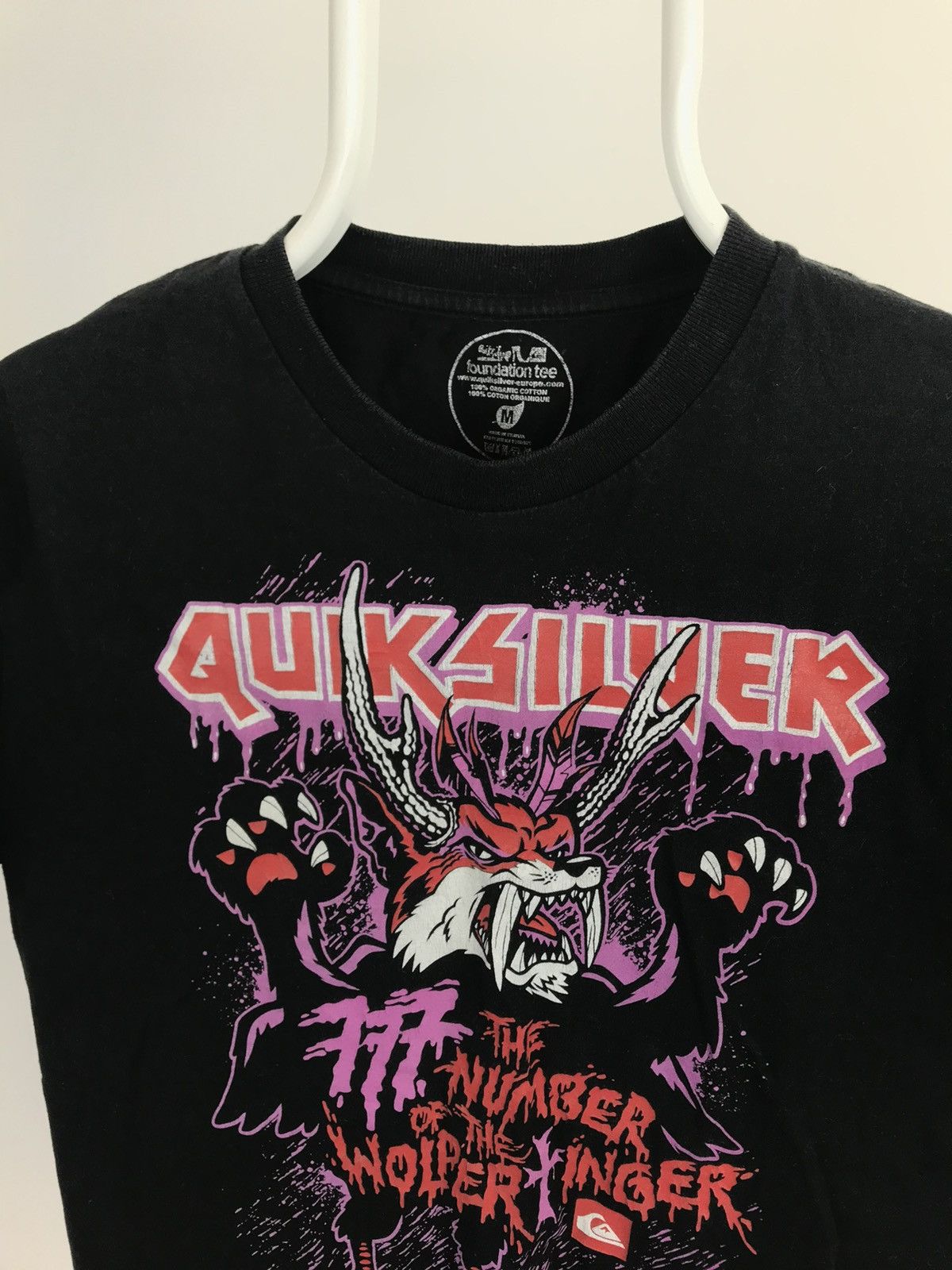 Quiksilver Quicksilver Vintage Tshirt Tee Overprint Y2K Streetwear Size US M / EU 48-50 / 2 - 4 Thumbnail