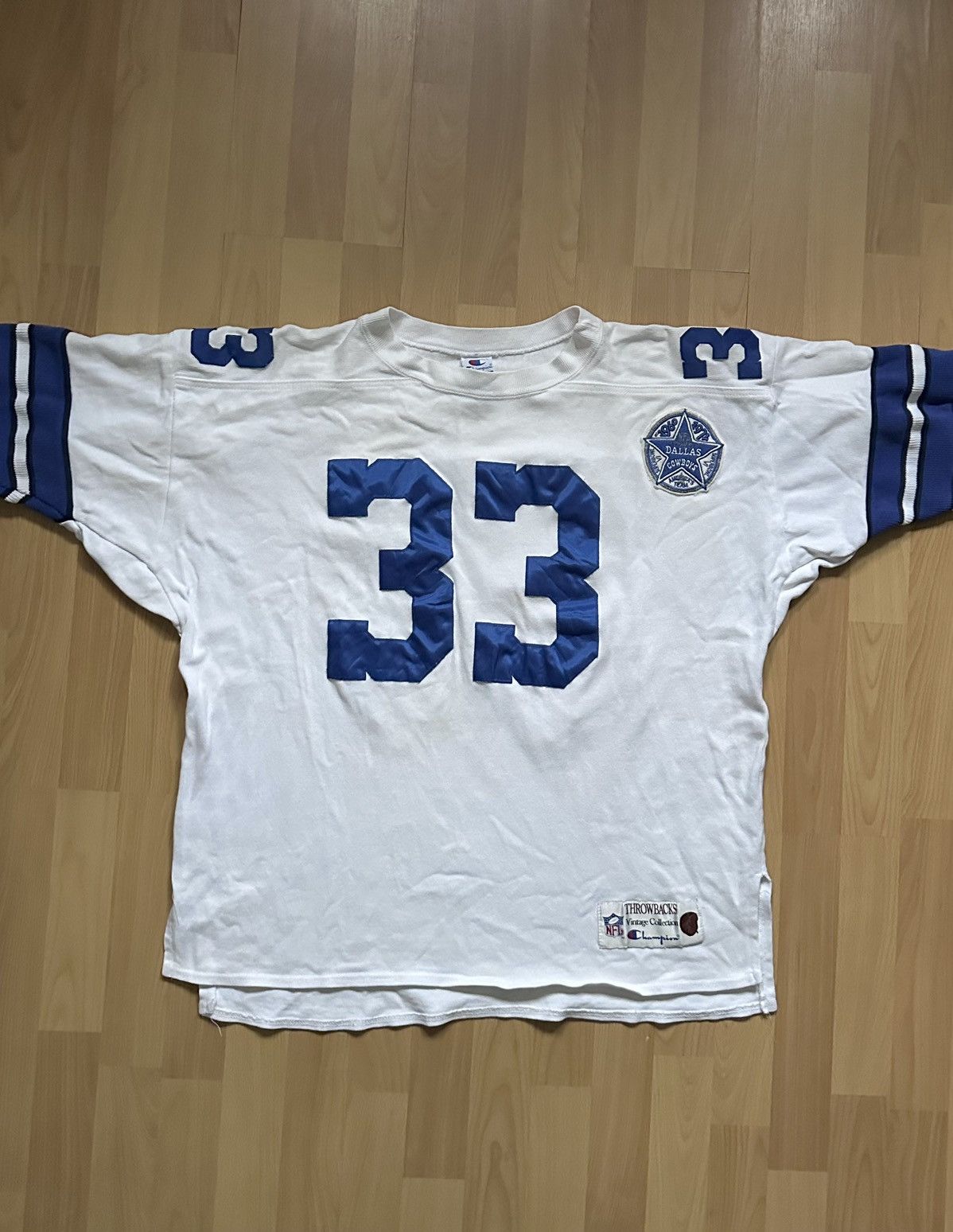 Champion Vintage Champion NFL Dallas Cowboys Jersey 1990s made in USA Size US XL / EU 56 / 4 - 7 Thumbnail