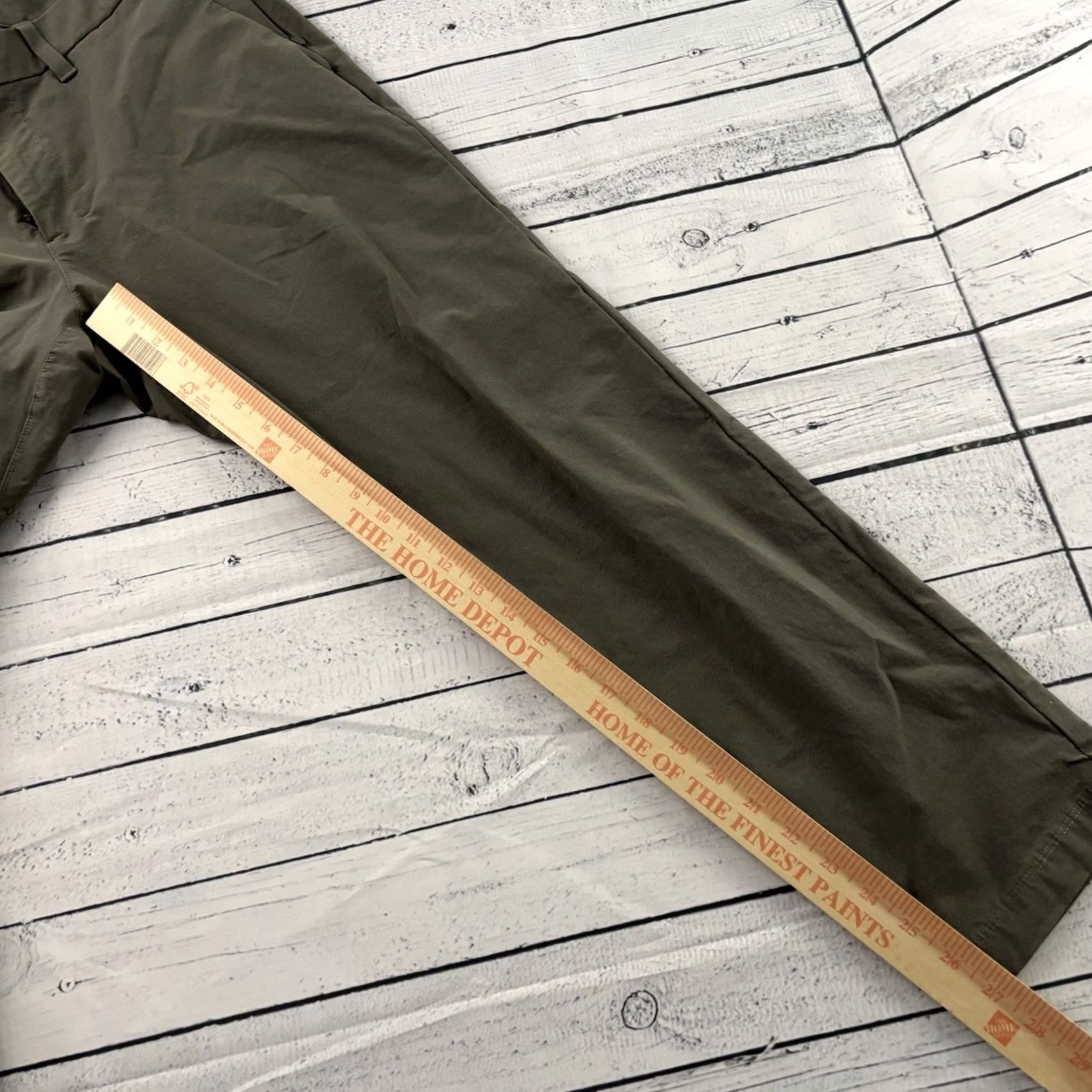 Lululemon Lululemon Slim-Fit 5-Pocket Pants Men 31x27 Gray Chino Vintage No N/A Size US 31 - 4 Thumbnail