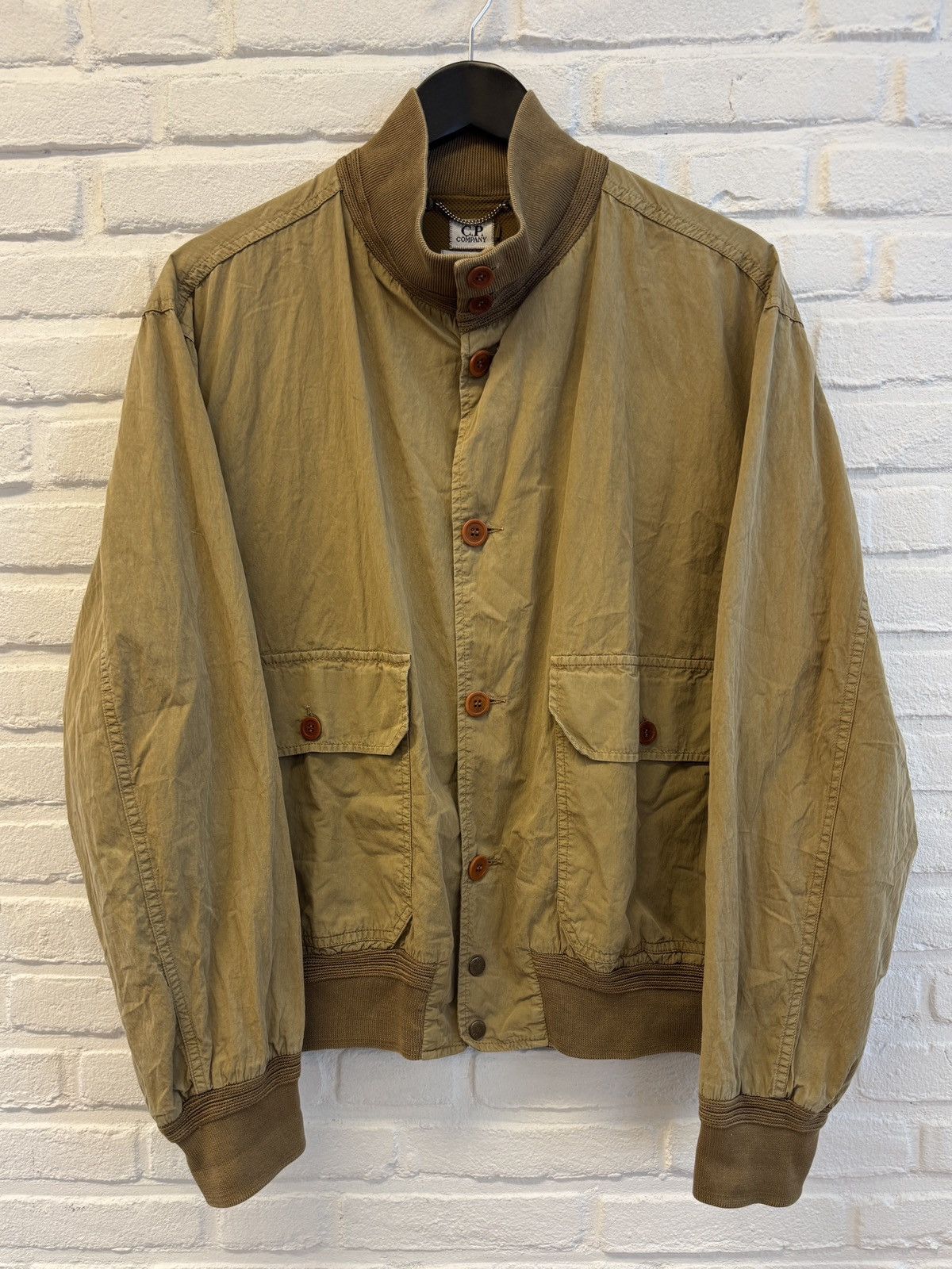 C.P. Company C.P. Company Mustard Flight Jacket — SS 1995 Size US M / EU 48-50 / 2 - 1 Thumbnail