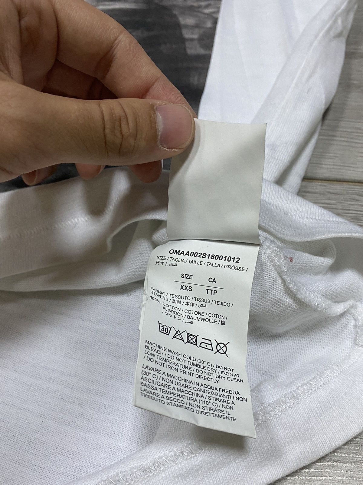 Off-White Off-White Mona Lisa arrows 2018 Temperature Size US M / EU 48-50 / 2 - 14 Thumbnail