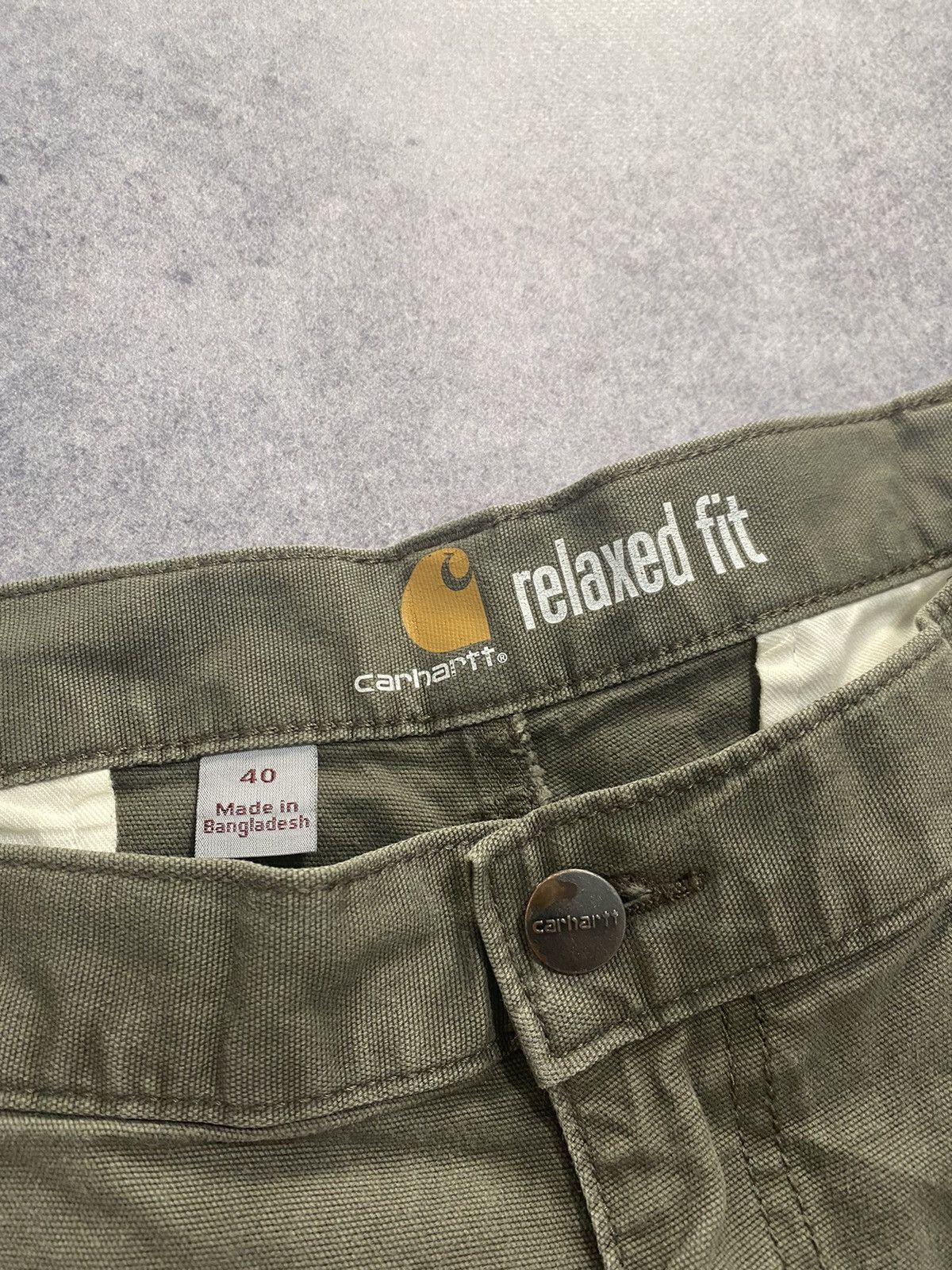 Carhartt × Vintage Vintage Carhartt Cargo Shorts Relaxed Fit Size US 40 / EU 56 - 6 Thumbnail