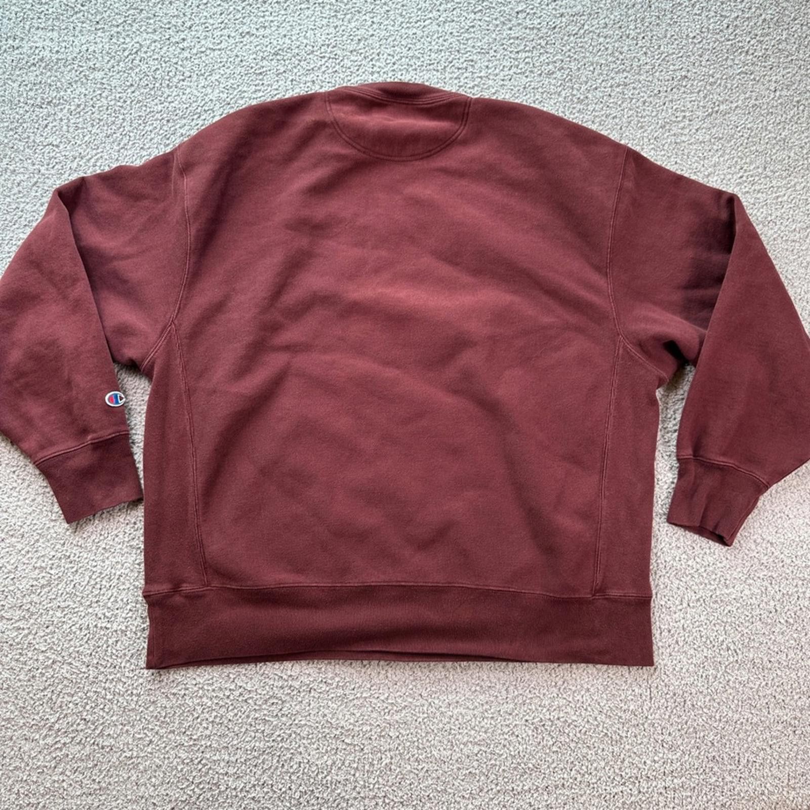 Champion Champion Virginia Tech Hokies Maroon Crewneck Sweatshirt XL Size US XL / EU 56 / 4 - 3 Thumbnail