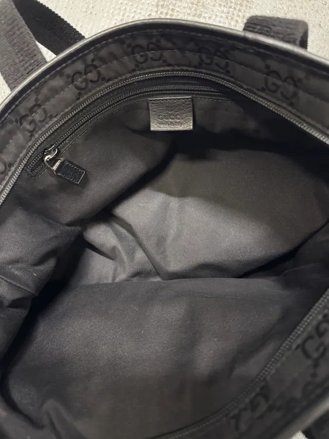 Gucci 2000s Gucci Black Monogram Handle Bag Size ONE SIZE - 13 Thumbnail