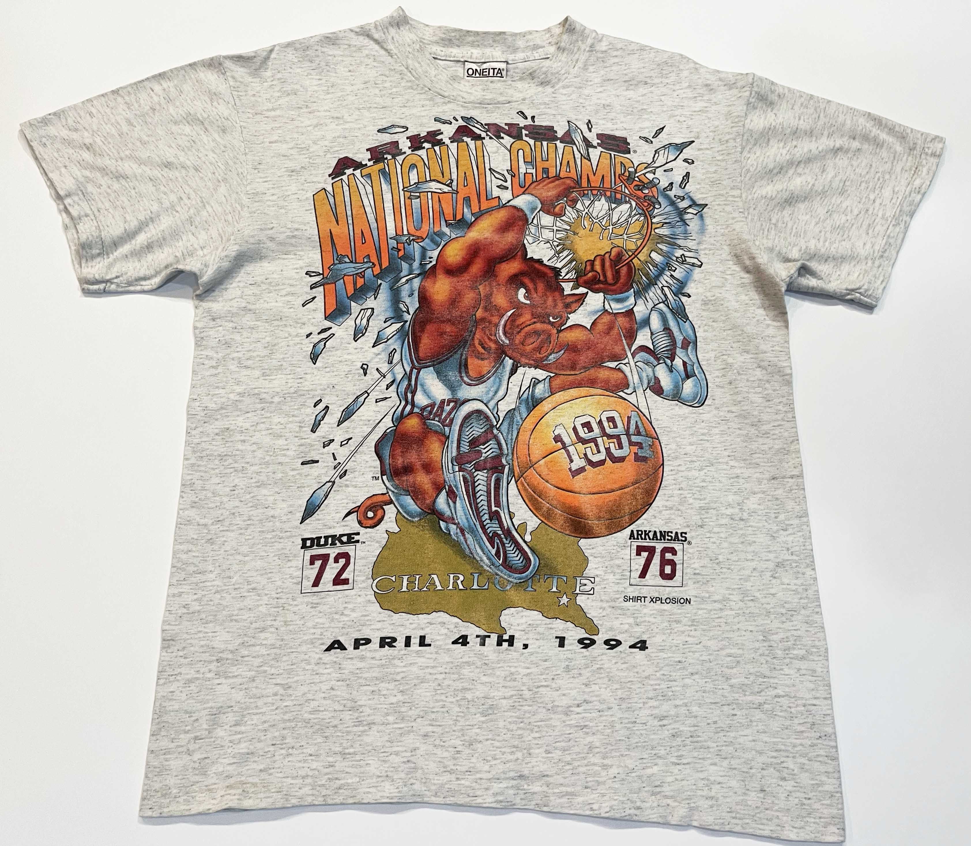 NCAA × Vintage Vintage Shirt Xplosion Arkansas Razorbacks NCAA T-Shirt Size US M / EU 48-50 / 2 - 1 Thumbnail