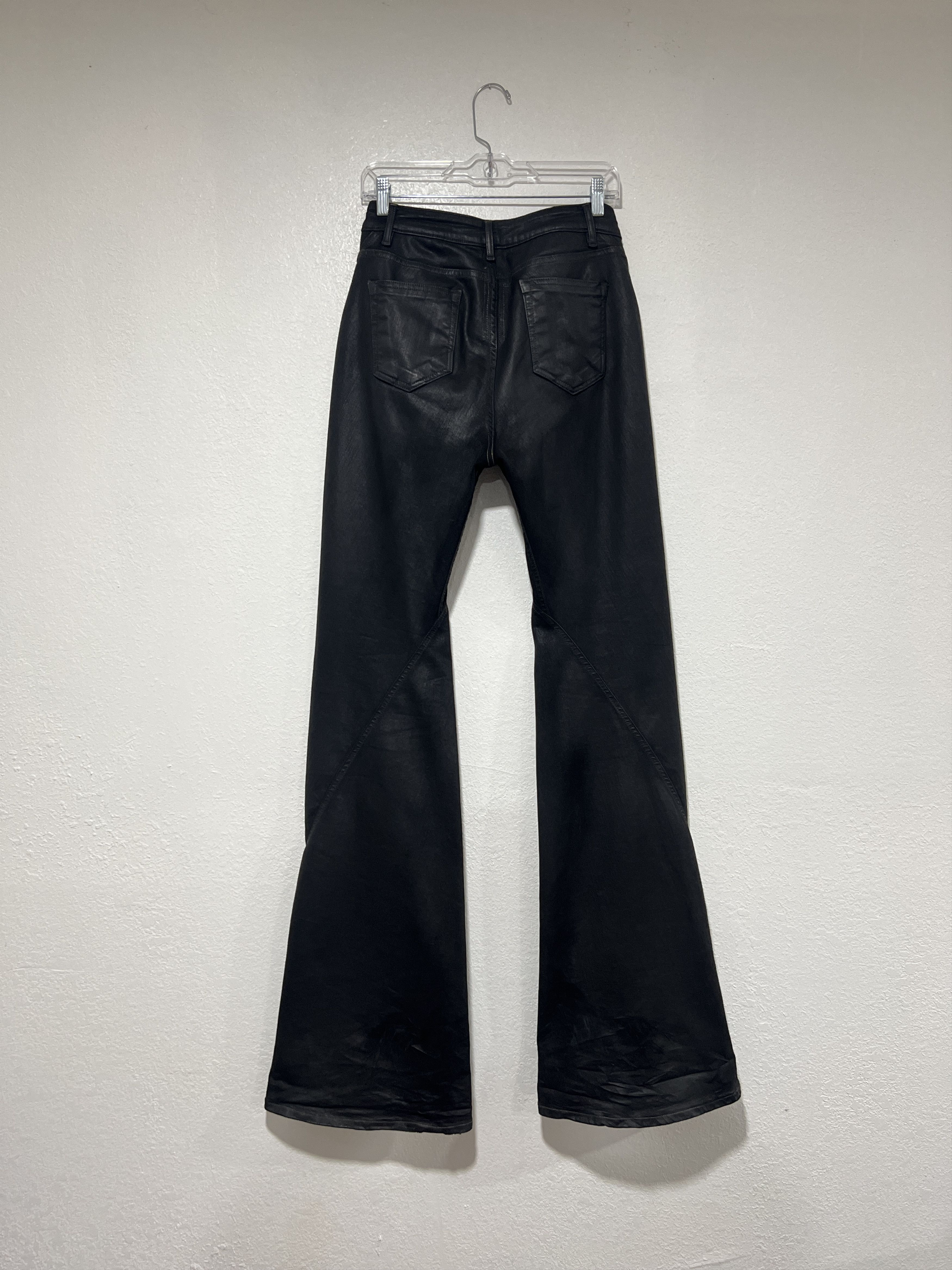 Rick Owens Rick Owen’s Waxed Bias Bolans Size US 29 - 3 Thumbnail