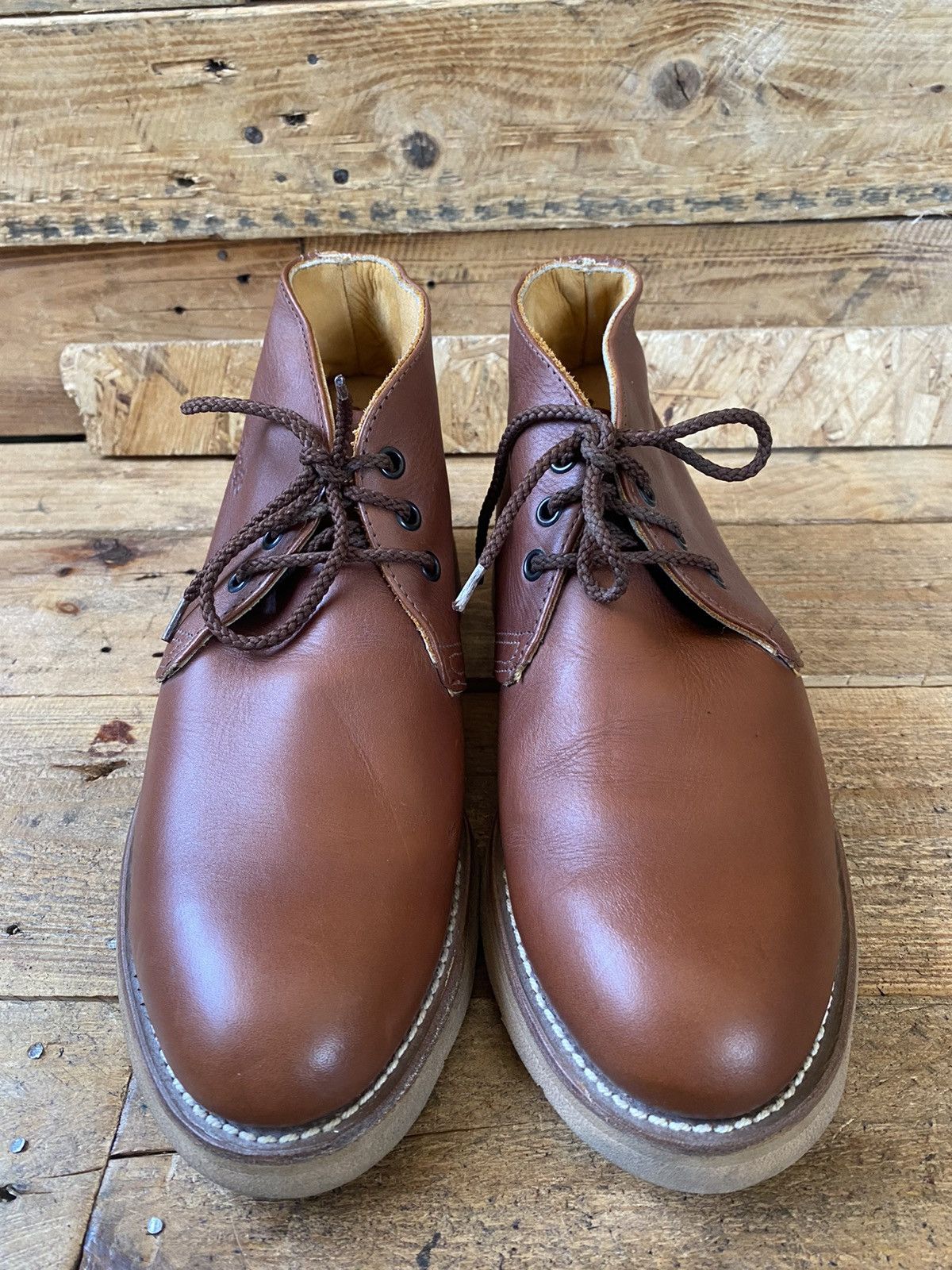 Red Wing Redwing chukka traction tread leather books uk 6.5D Size US 7.5 / EU 40-41 - 11 Thumbnail