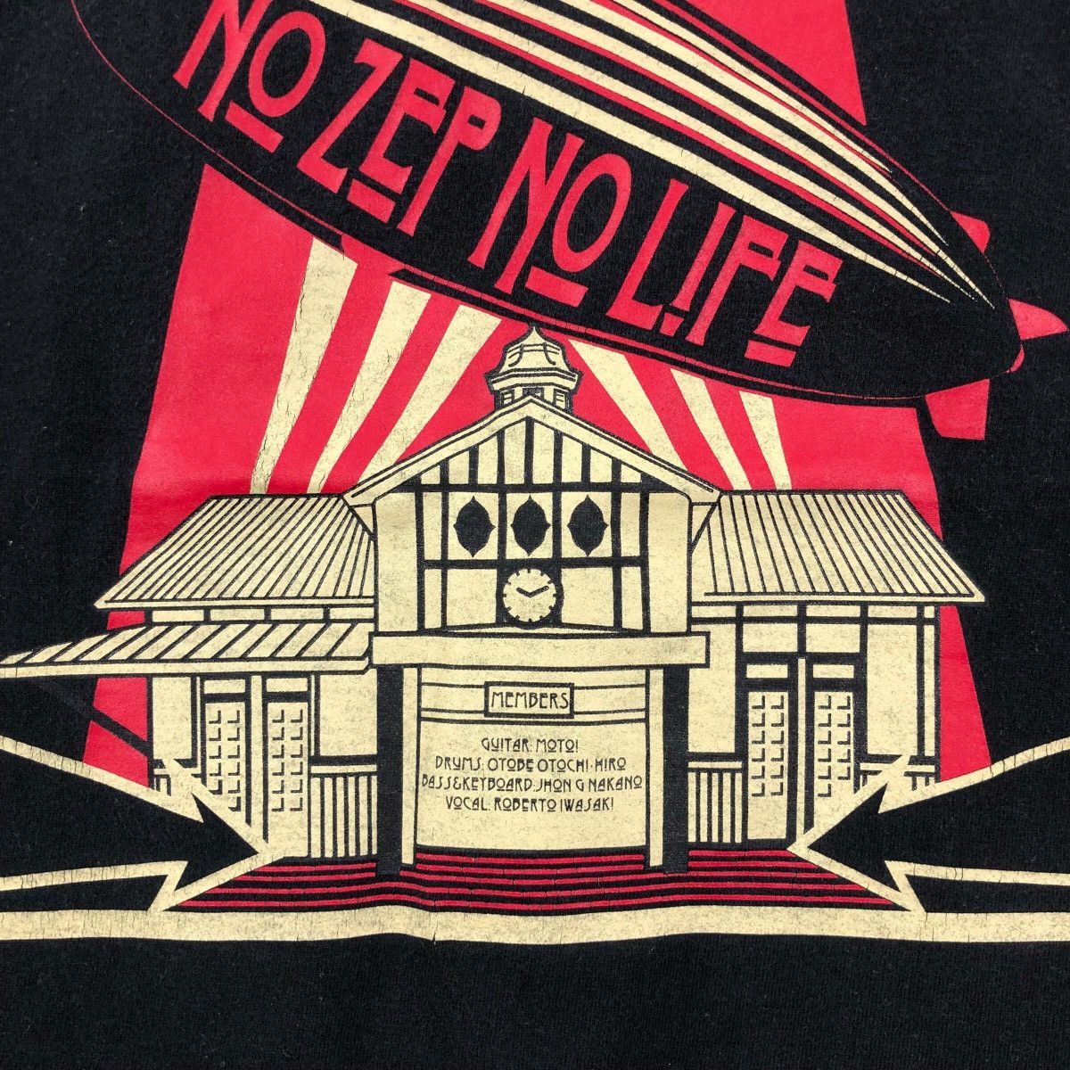 Band Tees Japan Band Tees T Shirt Moto, Otobe Otochi Hiro Jhong Nakano Size US M / EU 48-50 / 2 - 3 Thumbnail