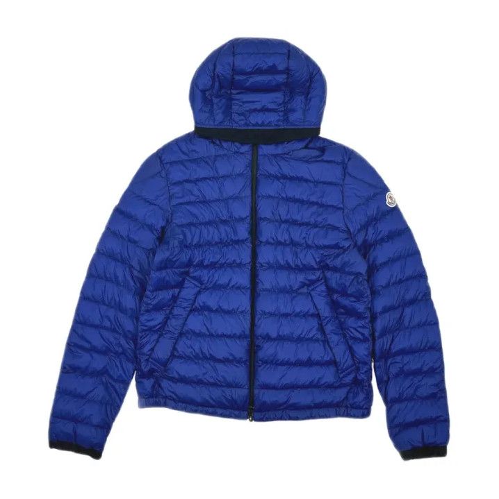 Moncler Moncler Solid Blue Warm Puffer Jacket Size US XXL / EU 58 / 5 - 1 Thumbnail