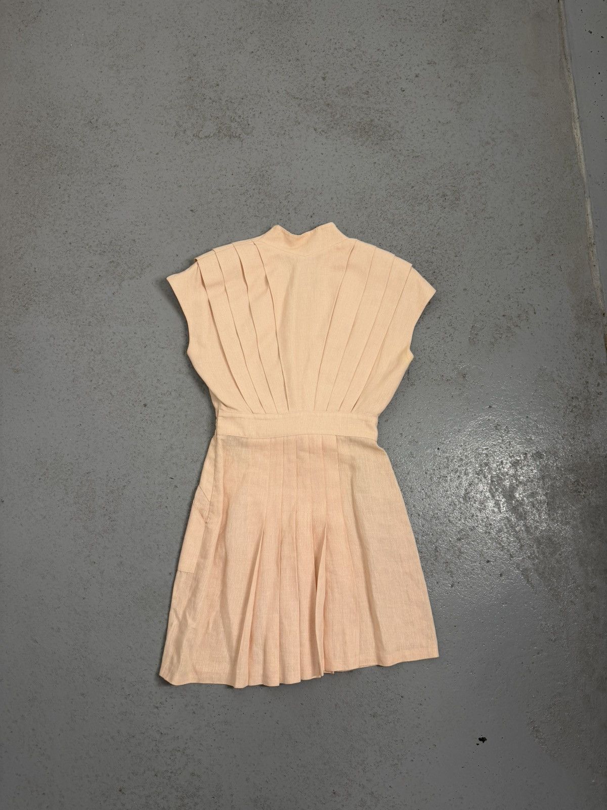 Thierry Mugler Vintage 80s Thierry Mugler Active Linen Dress Size M / US 6-8 / IT 42-44 - 11 Thumbnail