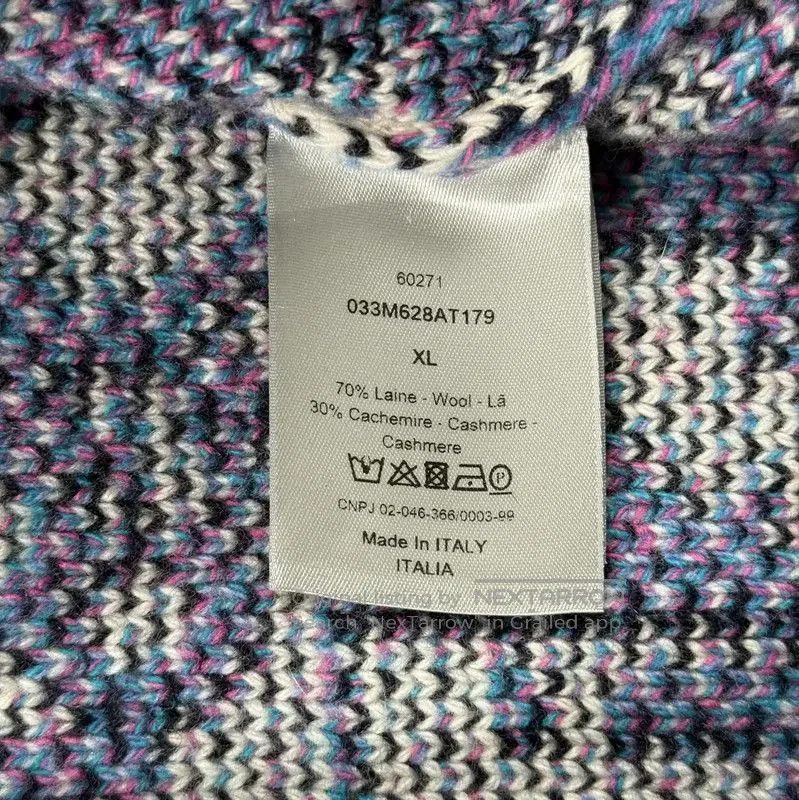Other Dior Blue Wool Pullover Sweater for Men . Size US XL / EU 56 / 4 - 4 Thumbnail