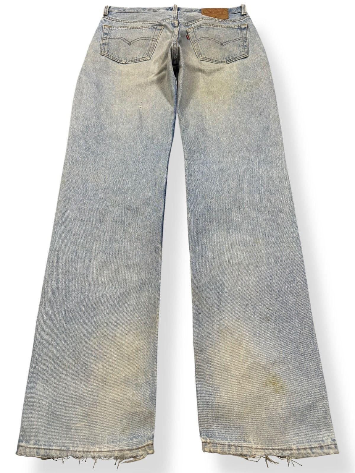 Levi's Vintage 90s Levis 501 Rusty Mud Wash Distressed Grunge Jeans Size US 31 - 2 Thumbnail