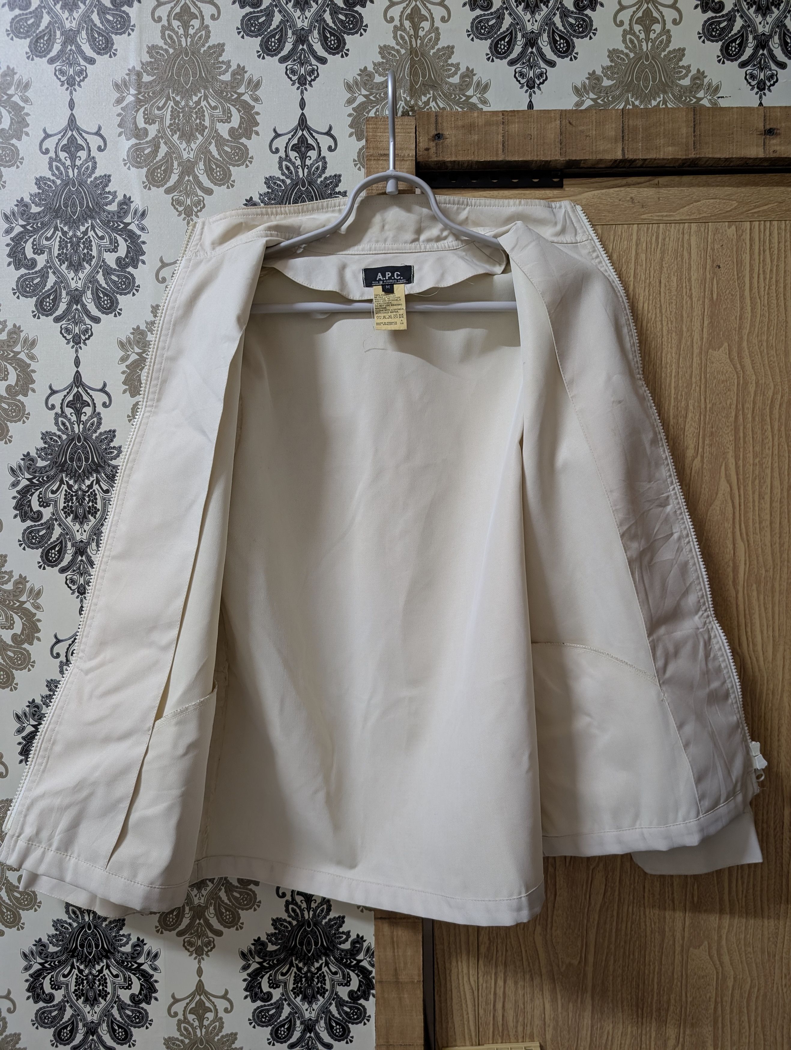A.P.C. Vintage A.P.C. Light Zipper Jacket Casual Polyester Coat Size US M / EU 48-50 / 2 - 3 Thumbnail