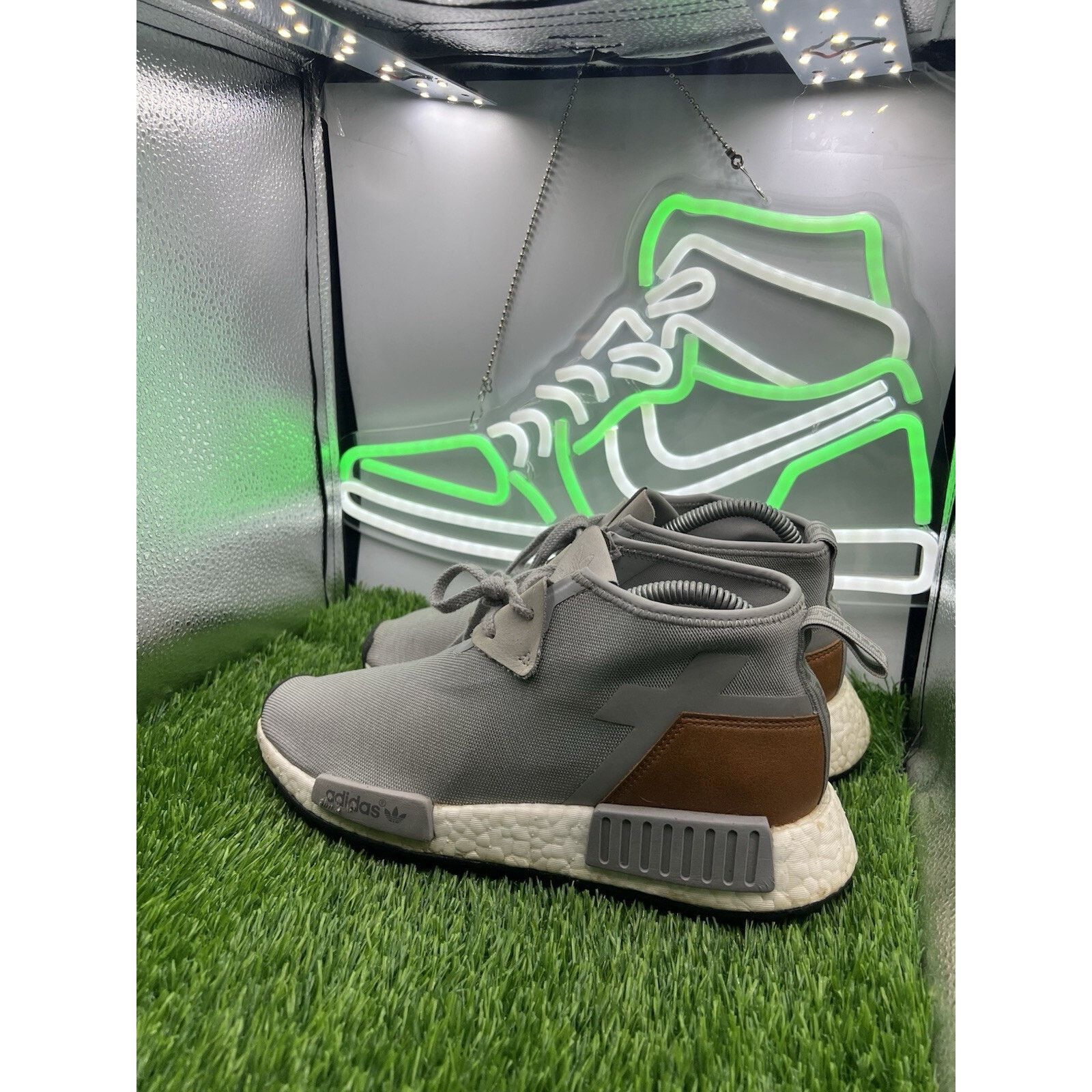 Adidas Adidas Mens NMD C1 TR Trail Gray Chukka Boots Size 7 S81835 Size US 7 / EU 40 - 3 Thumbnail