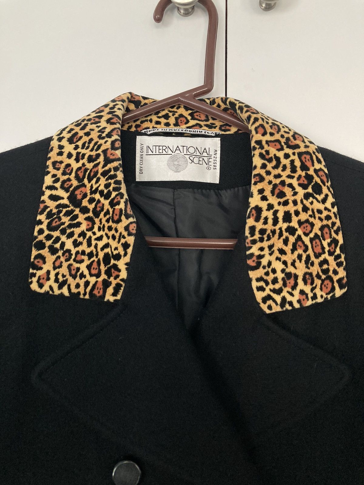 Vintage INTERNATIONAL SCENE CROPPED JACKET BLAZER VINTAGE CHEETAH Size M / US 6-8 / IT 42-44 - 4 Thumbnail