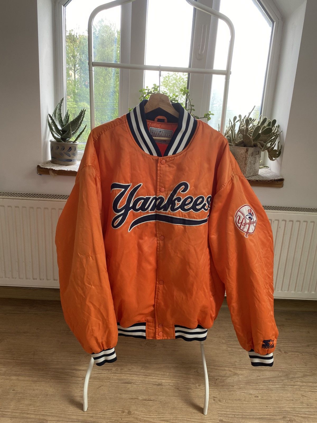 VINTAGE STARTER NEW YORK YANKEES 90s BASEBALL JACKET