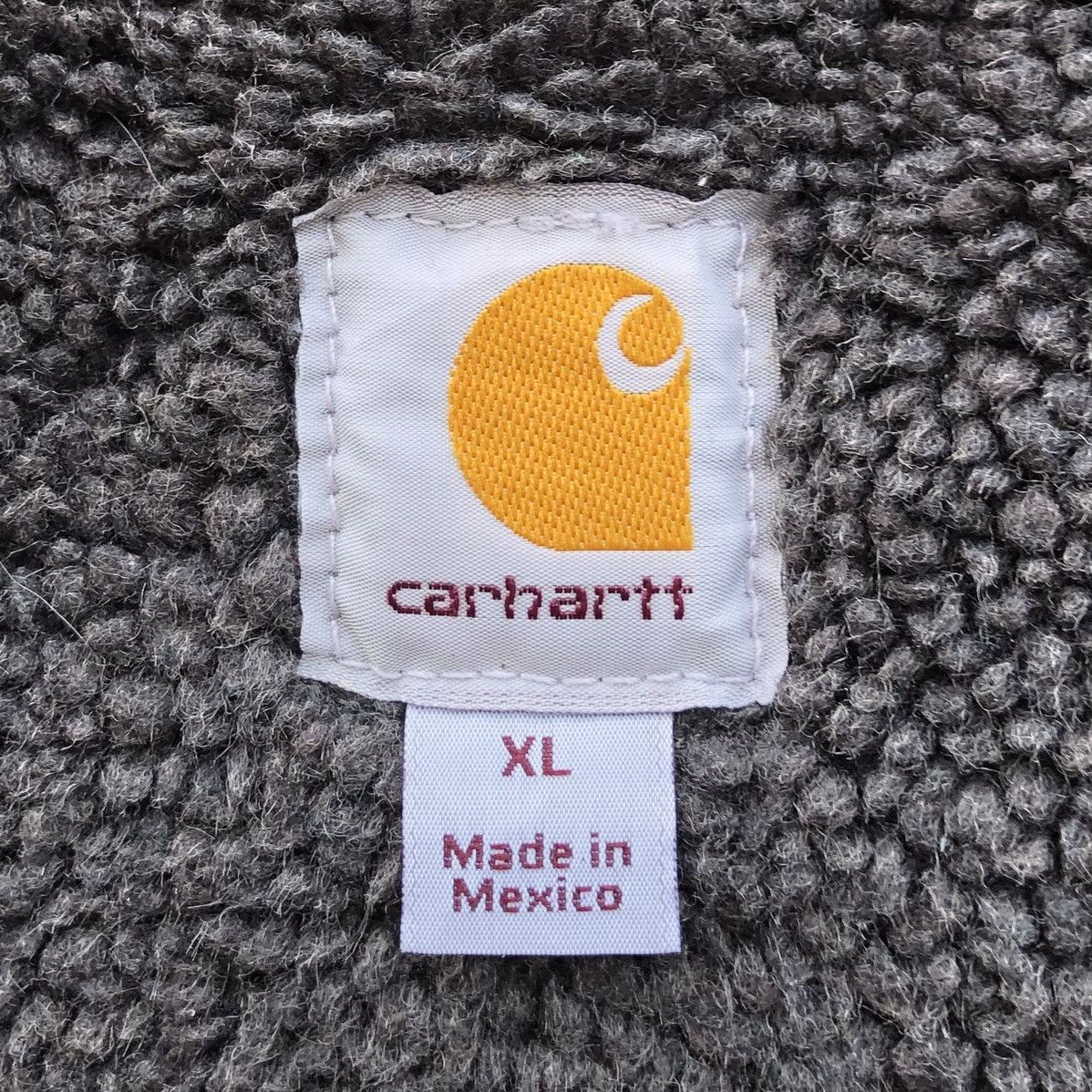 Carhartt Vintage Carhartt THRASHED Faded Sherpa Lined Vest Jacket Size US XL / EU 56 / 4 - 12 Thumbnail