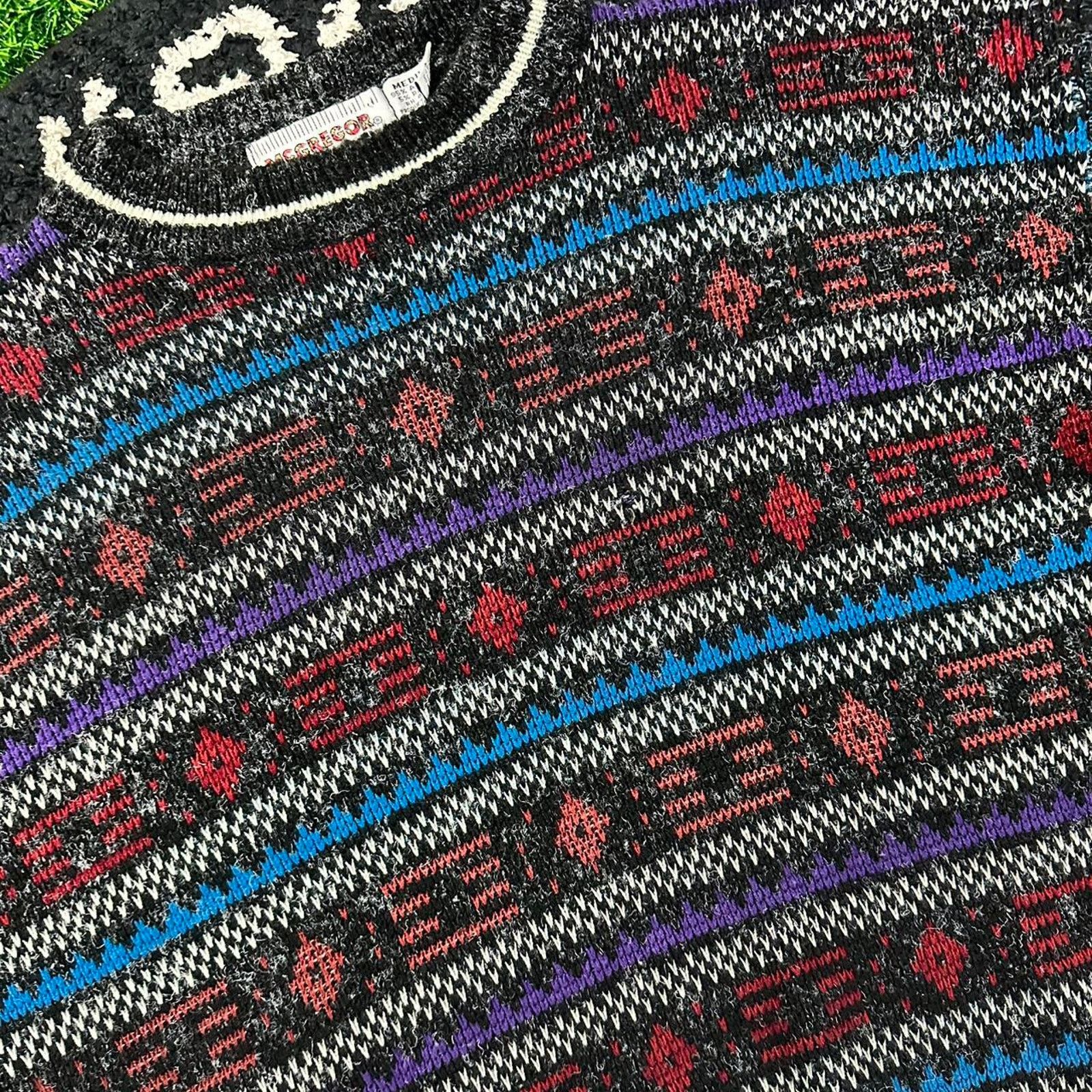 McGregor 80s Vintage Mcgregor Crewneck Sweater - M Size US M / EU 48-50 / 2 - 2 Thumbnail