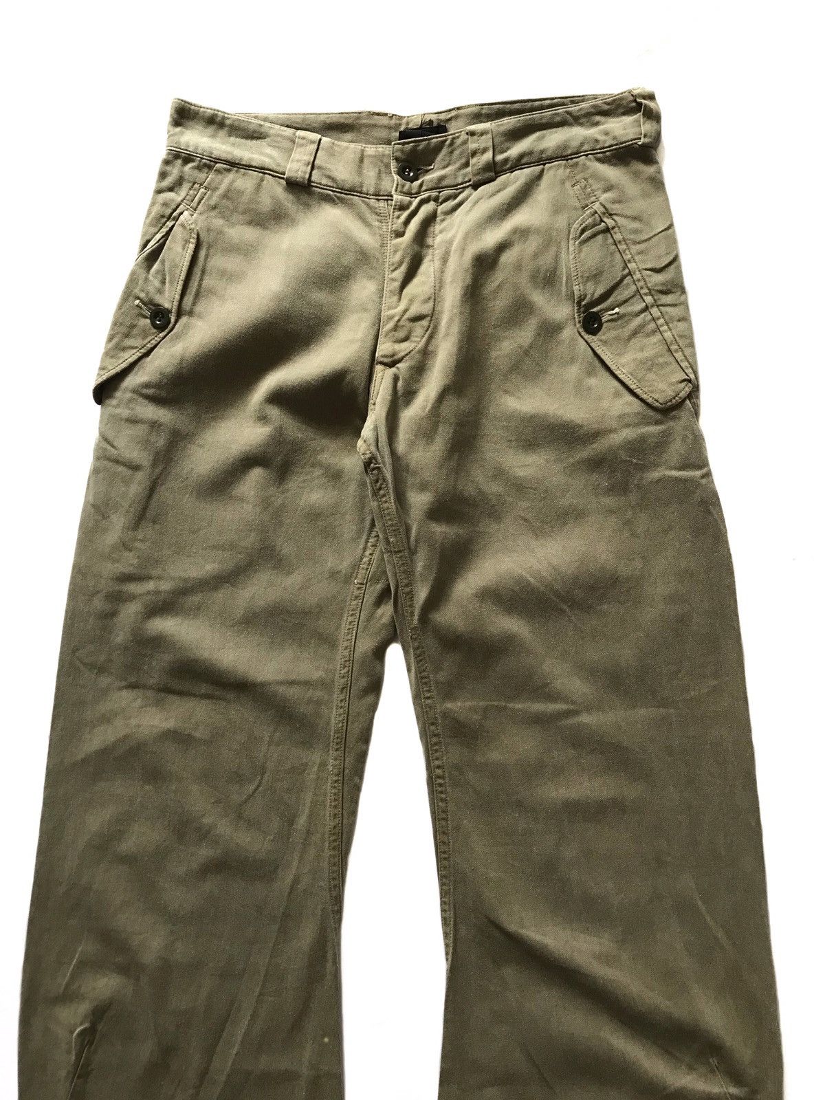 20471120 × Beauty Beast × Designer JAPANESE BRAND TETSUYA MINAMI CURVE BAGGY TROUSER PANTS Size US 31 - 2 Thumbnail