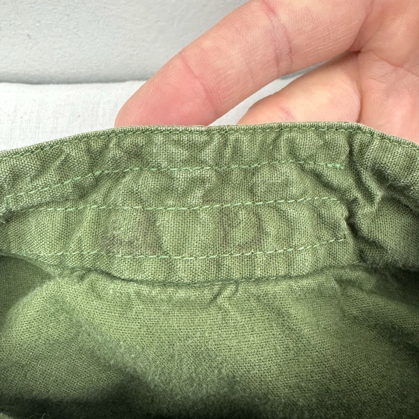 Vintage VINTAGE American Long Sleeve Henley Shirt Adult Large Green Hipster Mens Size US L / EU 52-54 / 3 - 4 Thumbnail