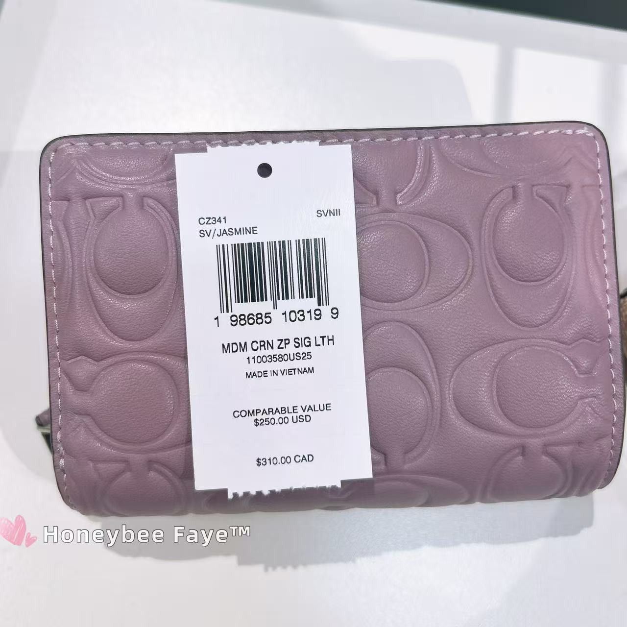 Coach Medium Corner Zip Wallet In Signature Leather CZ341 Size ONE SIZE - 5 Thumbnail