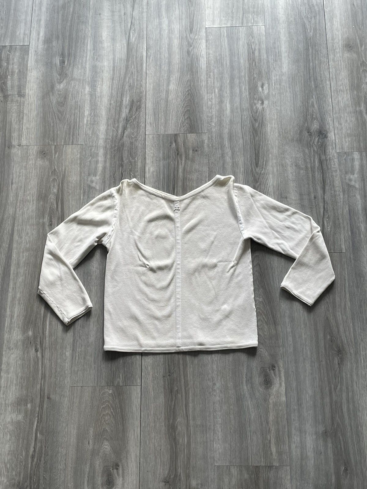 image of Courreges Long Sleeve Courrèges in White, Women's (Size Large)