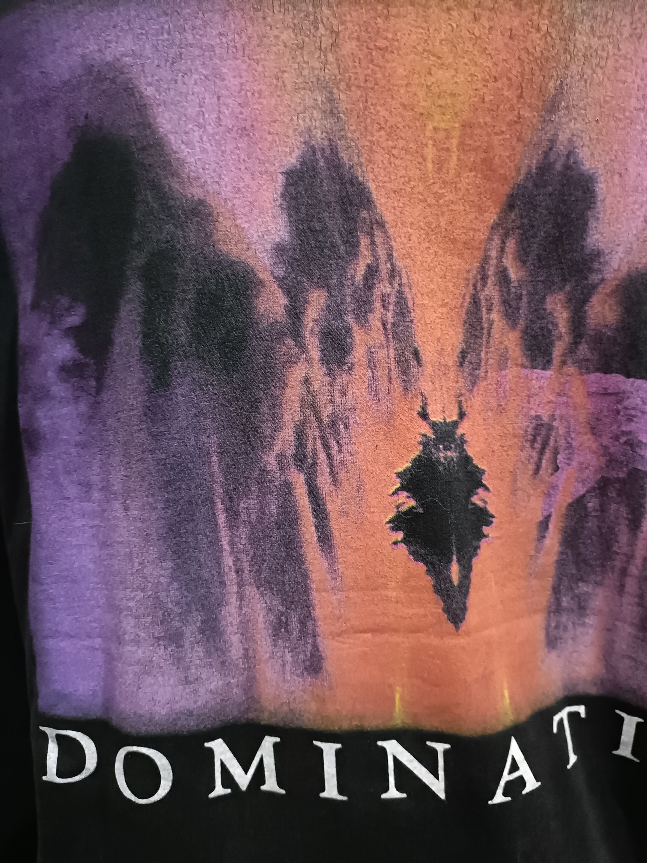 Vintage MORBID ANGEL "Domination" Vintage 1995 Long Sleeve T Shirt Size US L / EU 52-54 / 3 - 5 Thumbnail