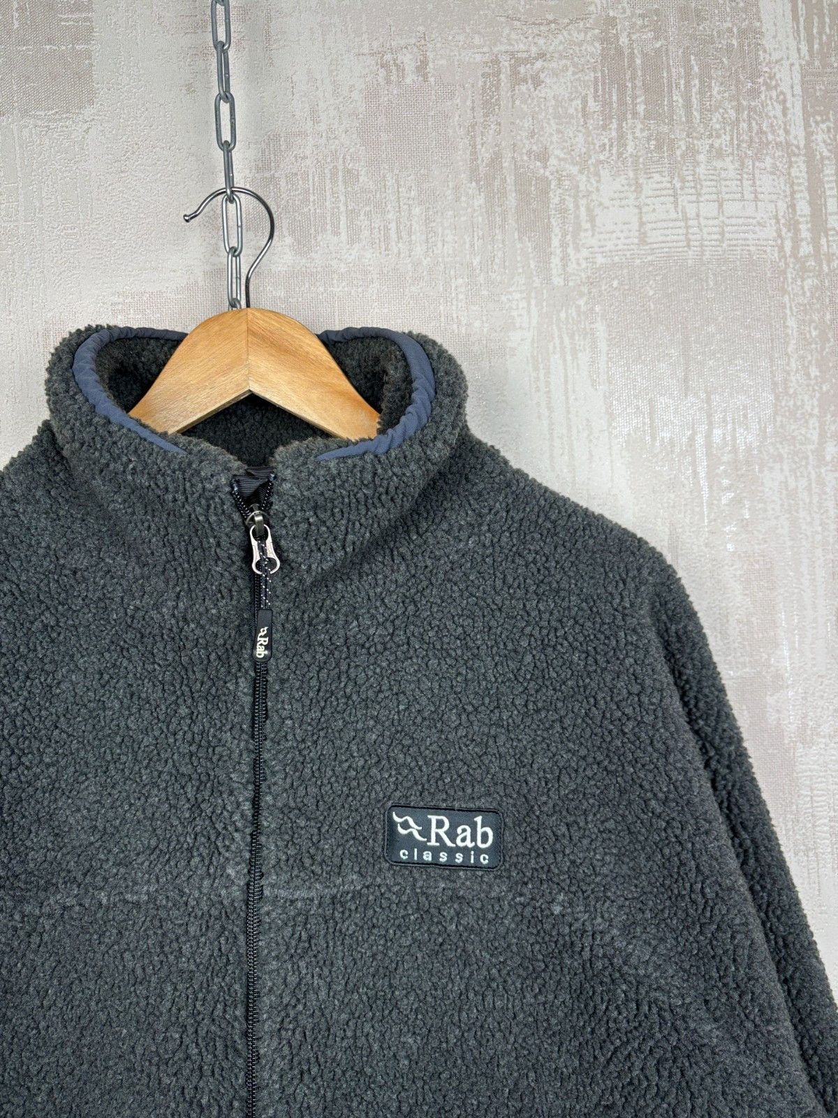 Rab Mint! RAB Double Pile Jacket QFC-20 Fleece Size L Gray Size US L / EU 52-54 / 3 - 4 Thumbnail