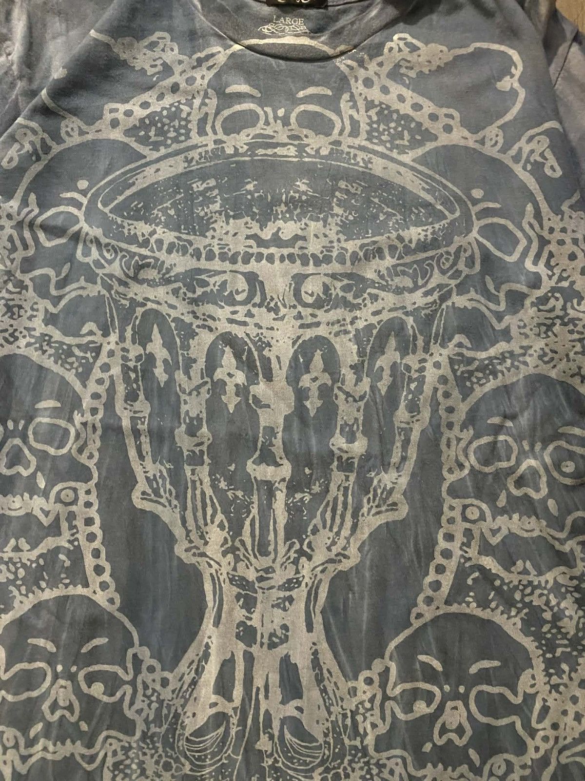 Affliction COTTY ON Y2K Rhinestone Graphic Tee Size L / US 10 / IT 46 - 4 Thumbnail