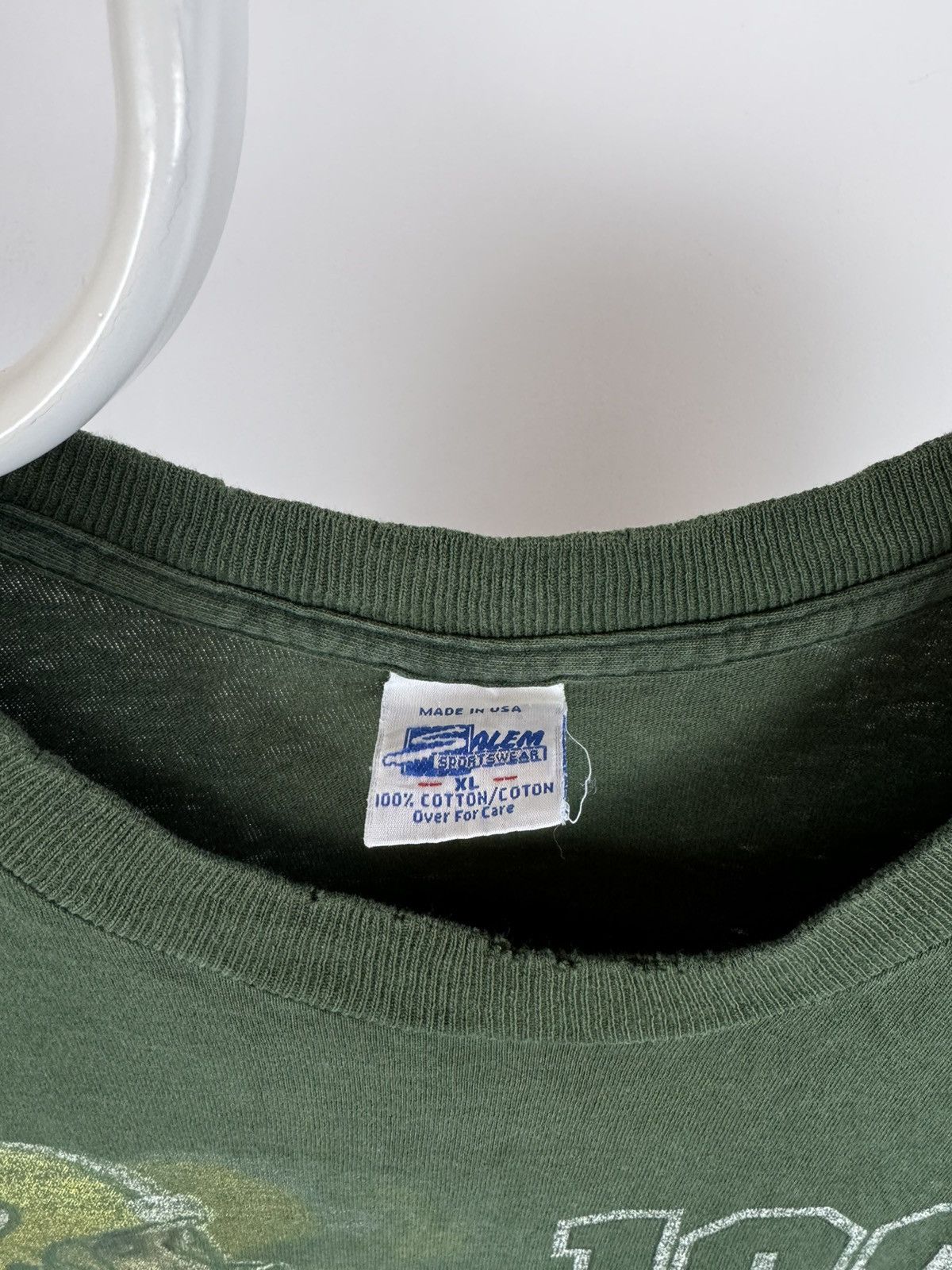 Vintage Vintage 1995 Salem Made In USA Green Bay Packers Size US XL / EU 56 / 4 - 3 Thumbnail