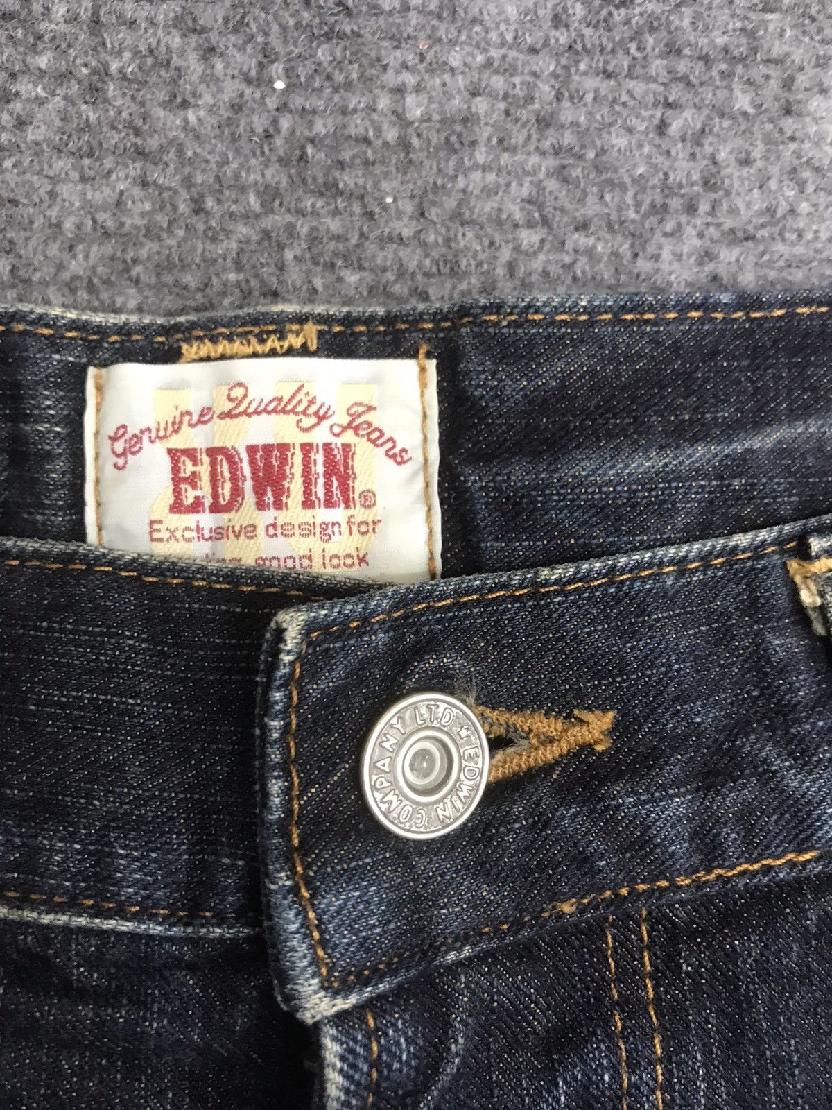 Edwin Very Rare Rusty Edwin XV Jeans Size US 35 - 6 Thumbnail