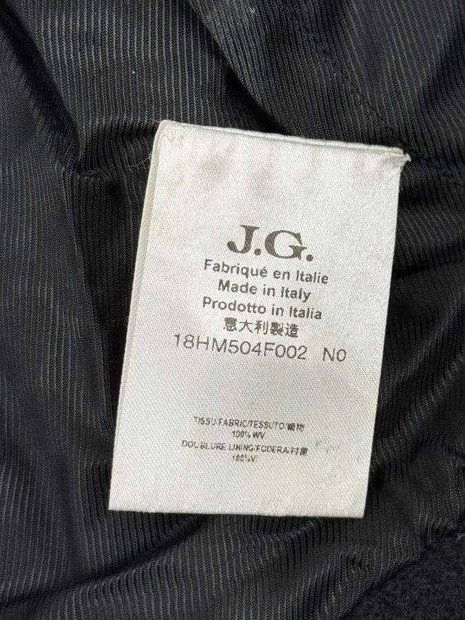 John Galliano AW2018 John Galliano Black Buttoned Wool Classy Jacket Size 42R - 12 Thumbnail