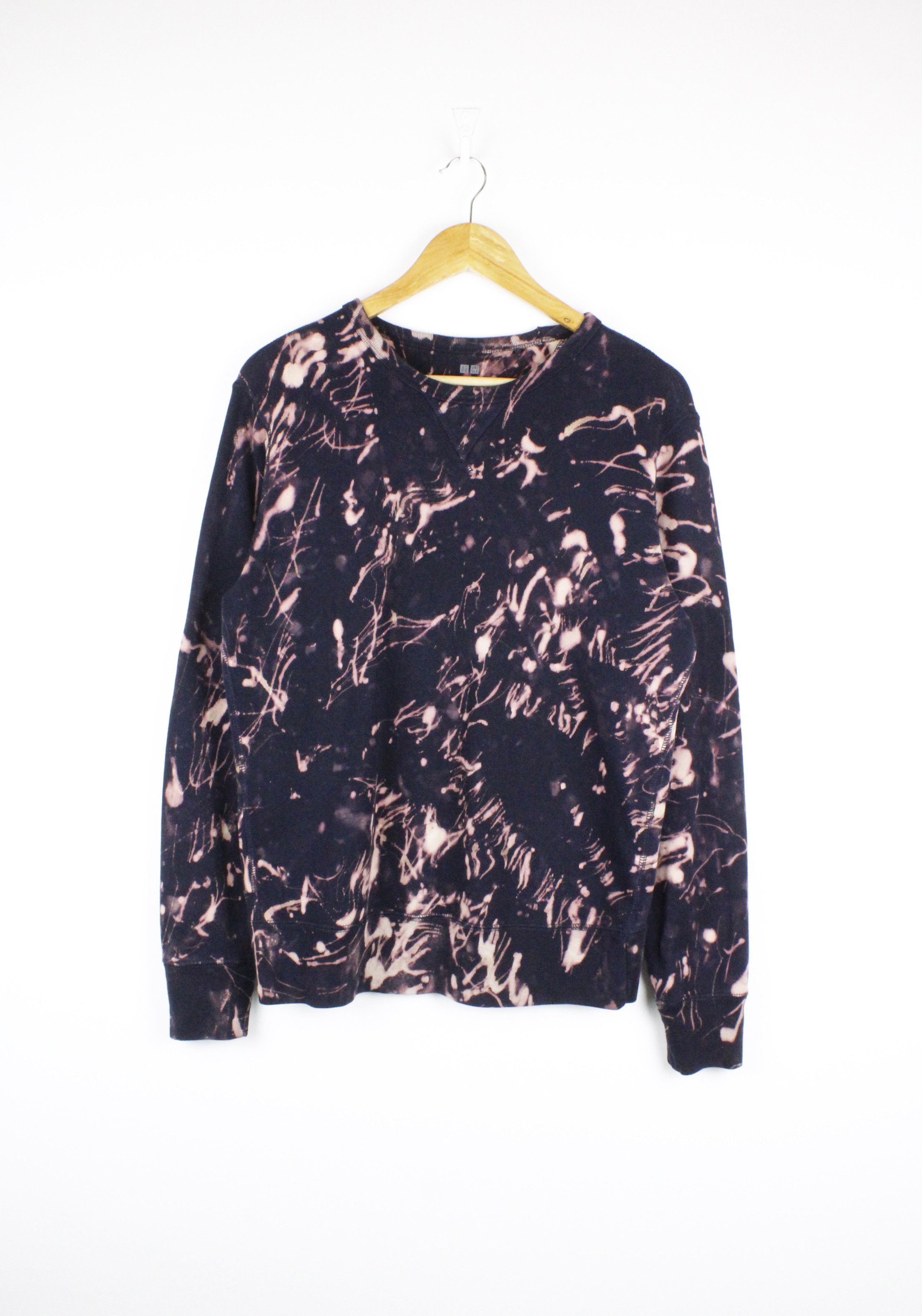 Japanese Brand × Uniqlo Uniqlo Custom Acid Tie Dye Sweatshirt Size US M / EU 48-50 / 2 - 1 Thumbnail