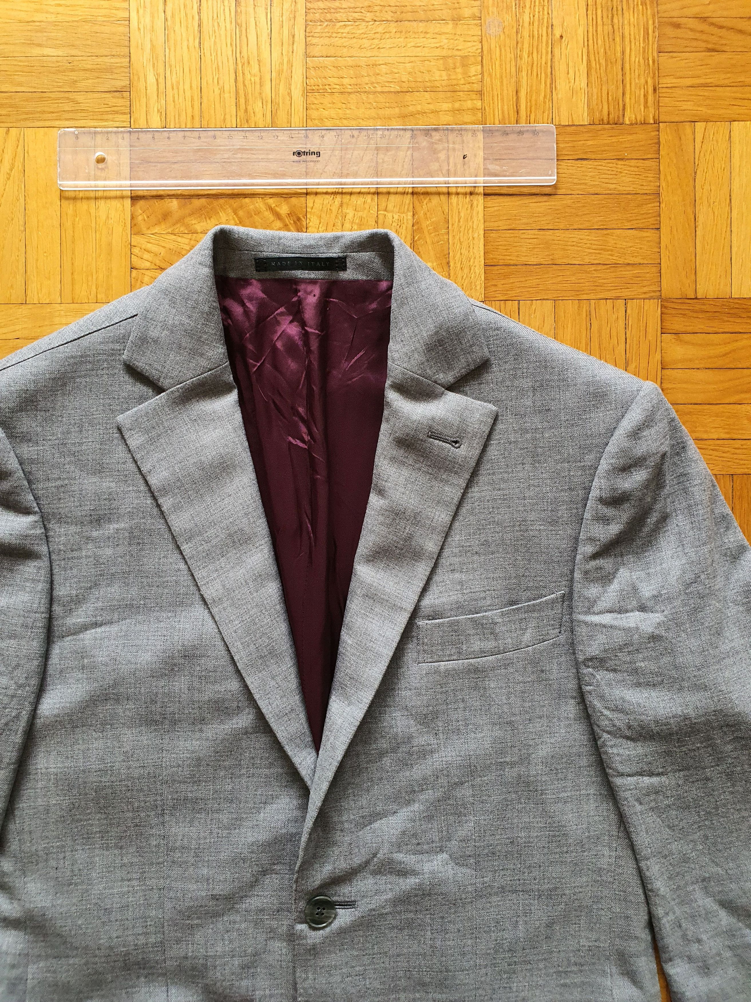 L.B.M. 1911 ''SU MISURA'' Bespoke Blazer Sports Coat Jacket - Cashmere Size 36R - 3 Thumbnail