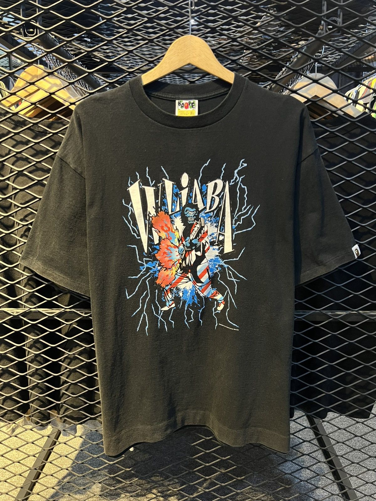 Bape × Vintage Bape Japan WLIABA Band Wash Tee Size US XL / EU 56 / 4 - 1 Thumbnail