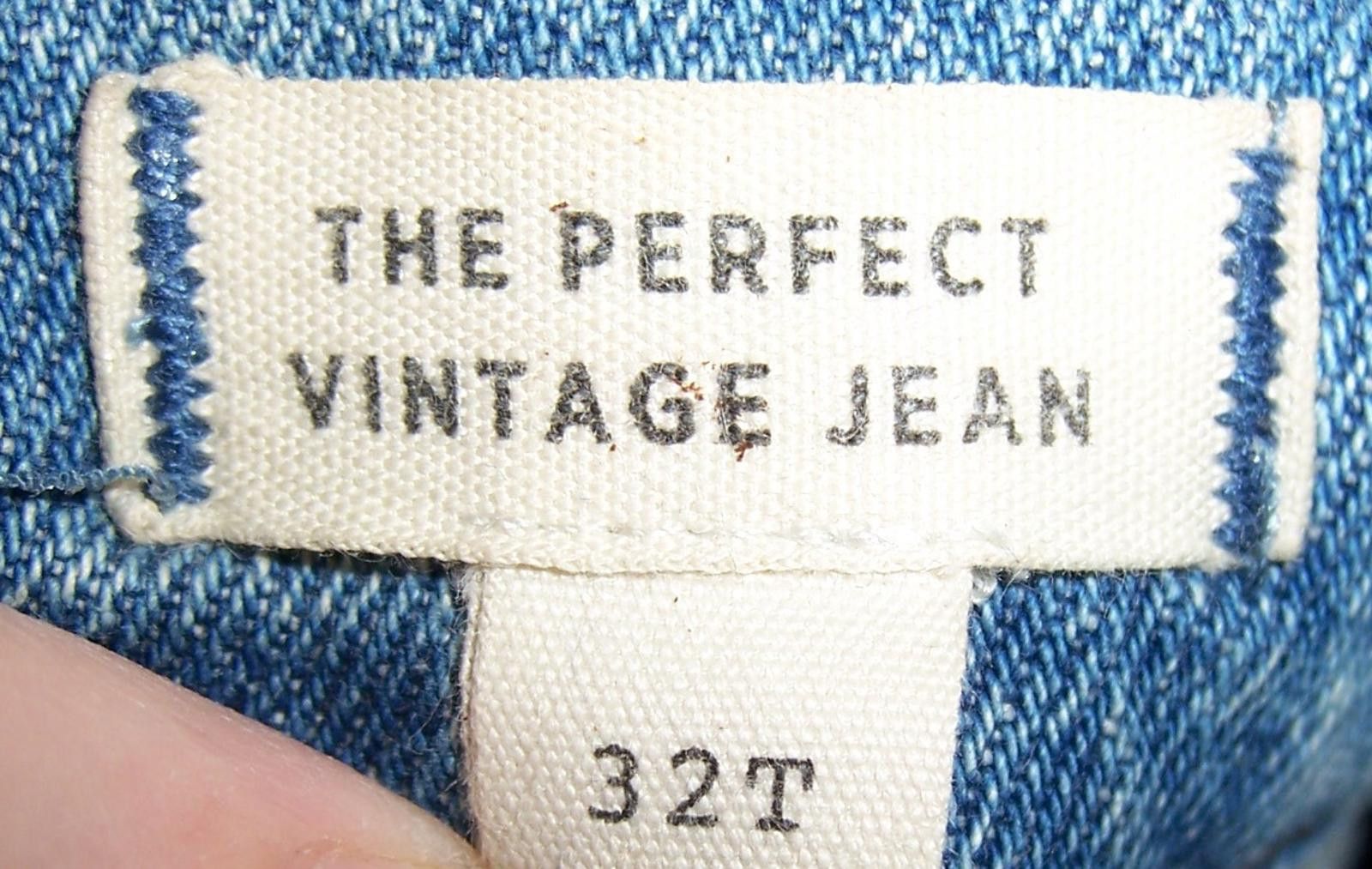 Madewell Madewell Women's Tall Perfect Vintage Jean 32x31 Banner Wash Size 32" / US 10 / IT 46 - 5 Thumbnail