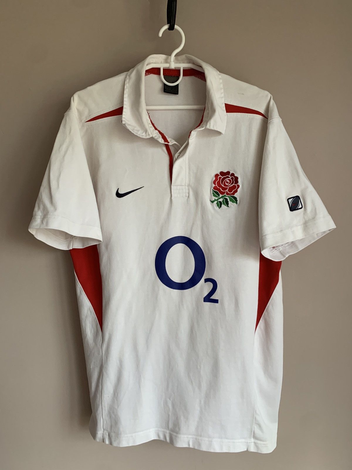Vintage England 2003 Home Rugby Union Shirt Nike Retro Jersey Sz XL Size US XL / EU 56 / 4 - 1 Thumbnail