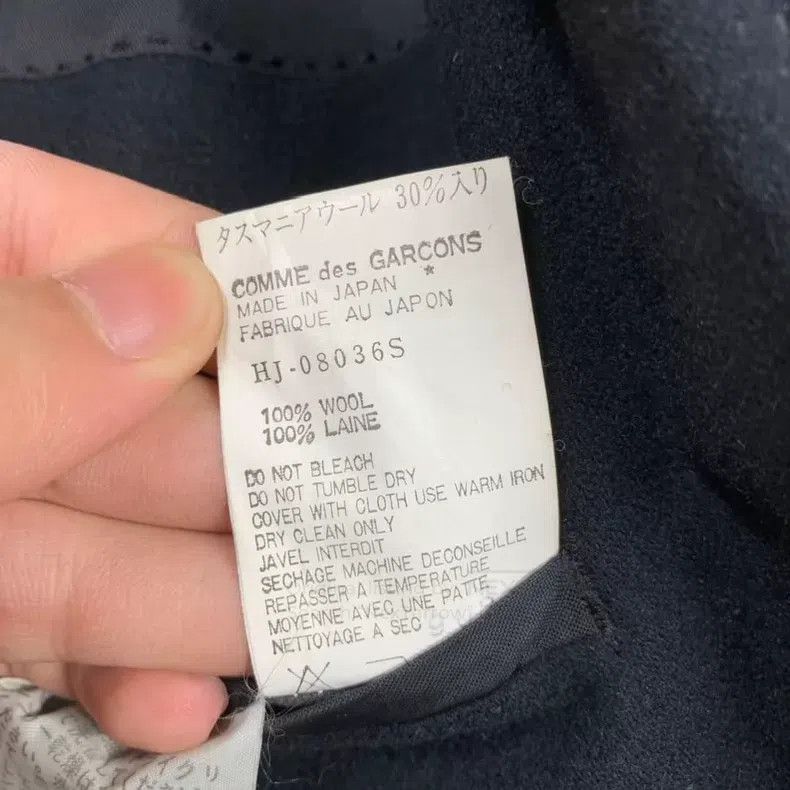 Comme des Garcons Comme Des Garcons Black Double-breasted Jacket Size US S / EU 44-46 / 1 - 9 Thumbnail