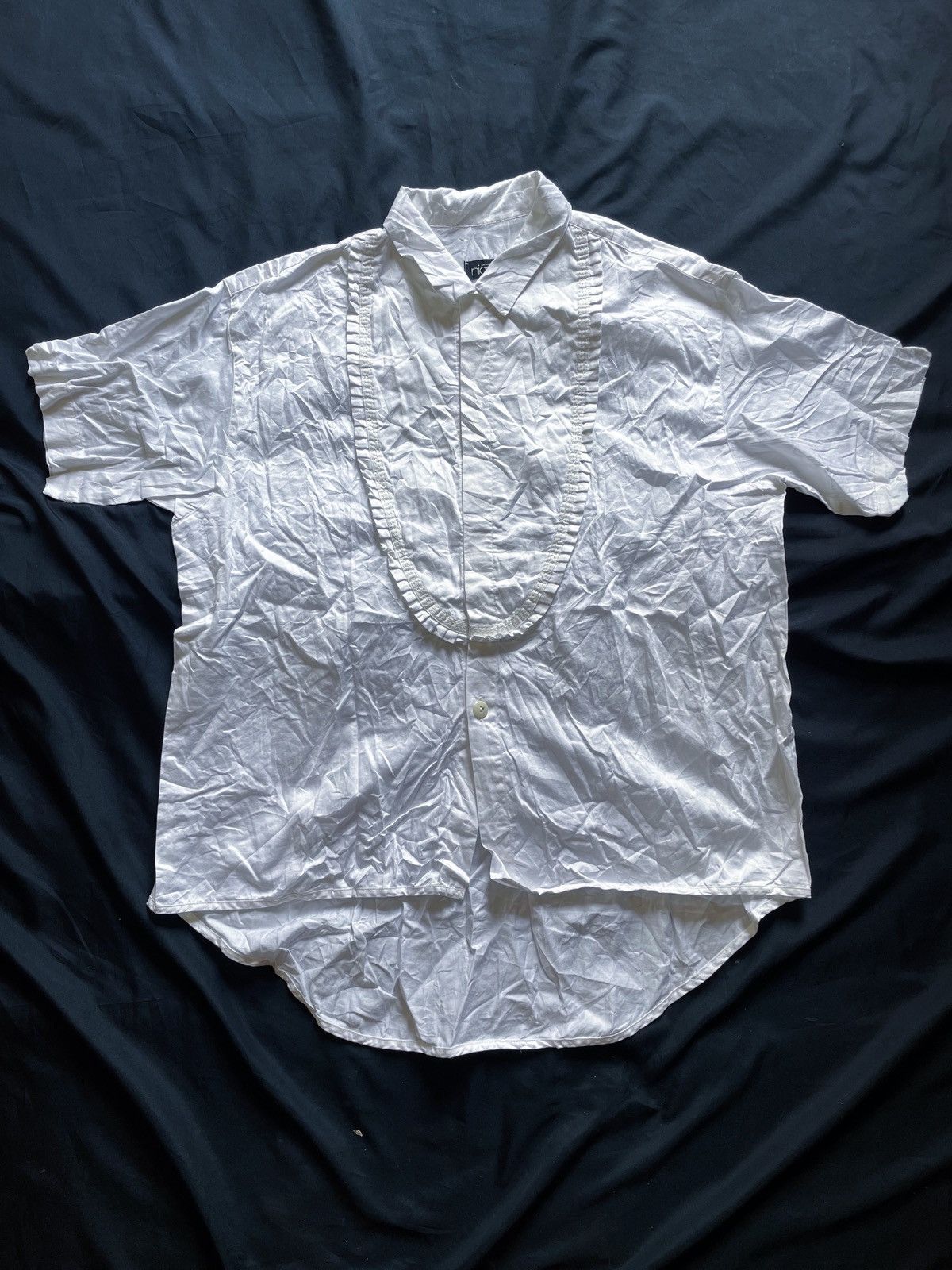 NICOLE WHITE BUTTON UP SHIRT
