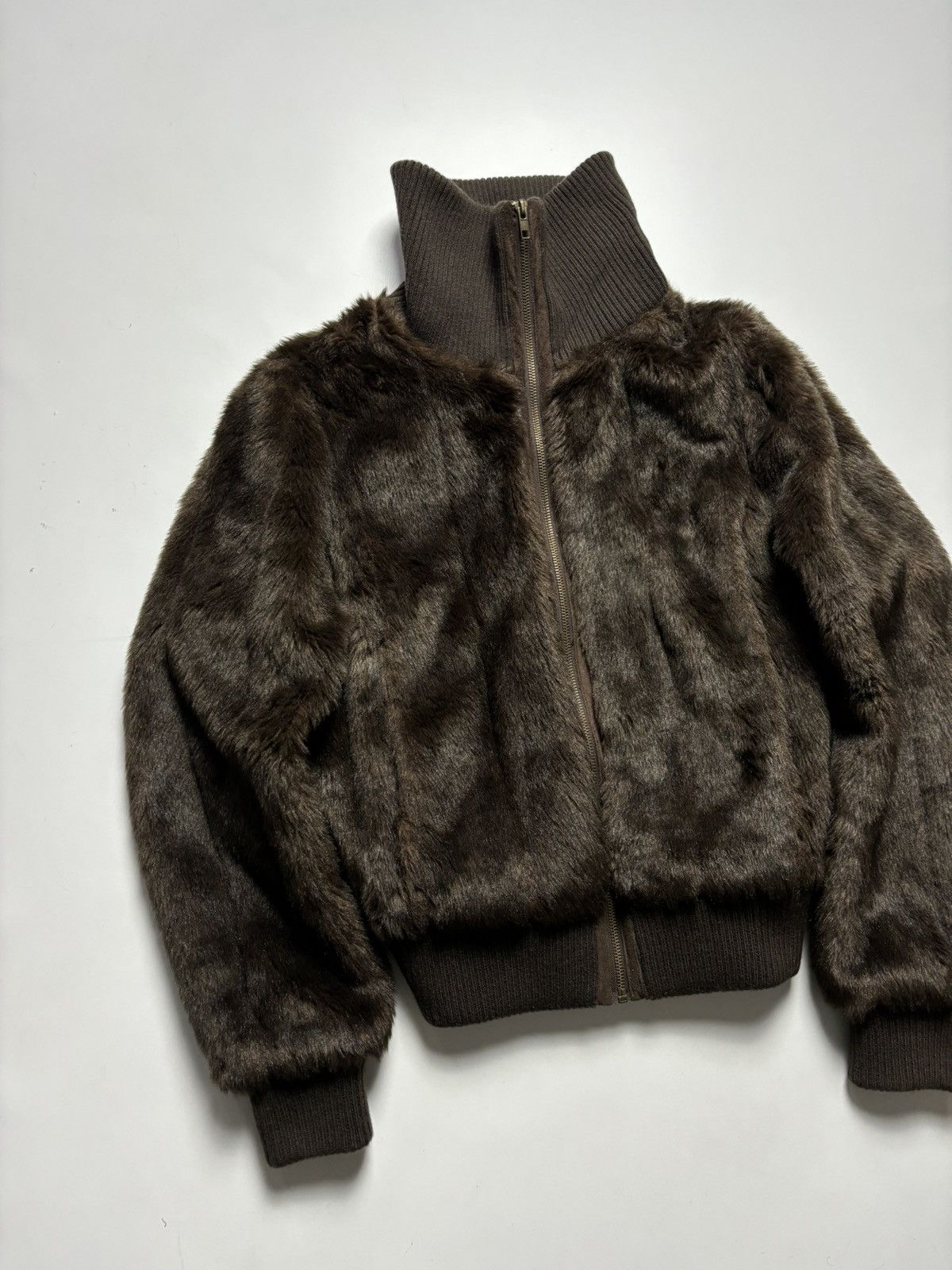 Other VTG Cropped Faux Fur Jacket Size US S / EU 44-46 / 1 - 3 Thumbnail