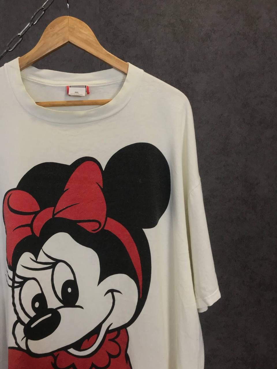 Mickey Mouse Minnie Mouse Disney vintage made in USA comics movie tee Size US XXL / EU 58 / 5 - 2 Thumbnail